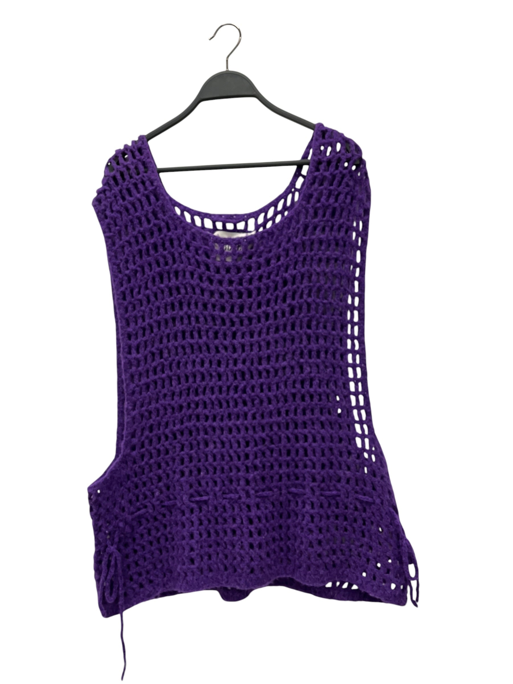 BODE/Knitted Vest/L/Wool/PPL/WAFFLE KNIT view 1
