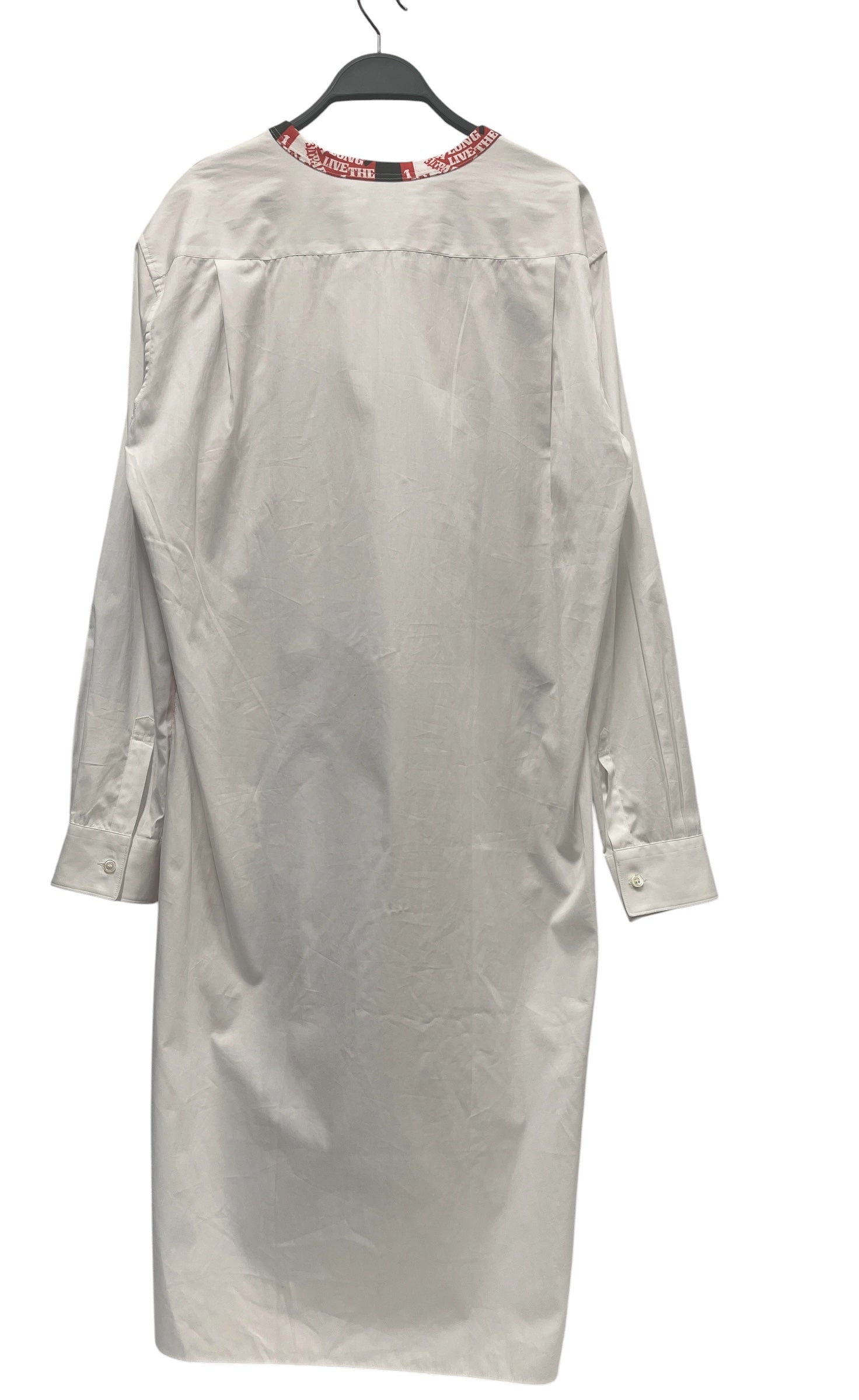 COMME des GARCONS SHIRT/LS Dress/M/All Over Print/Cotton/RED/Maxi Length/NIECHZYJE MAJA view 2