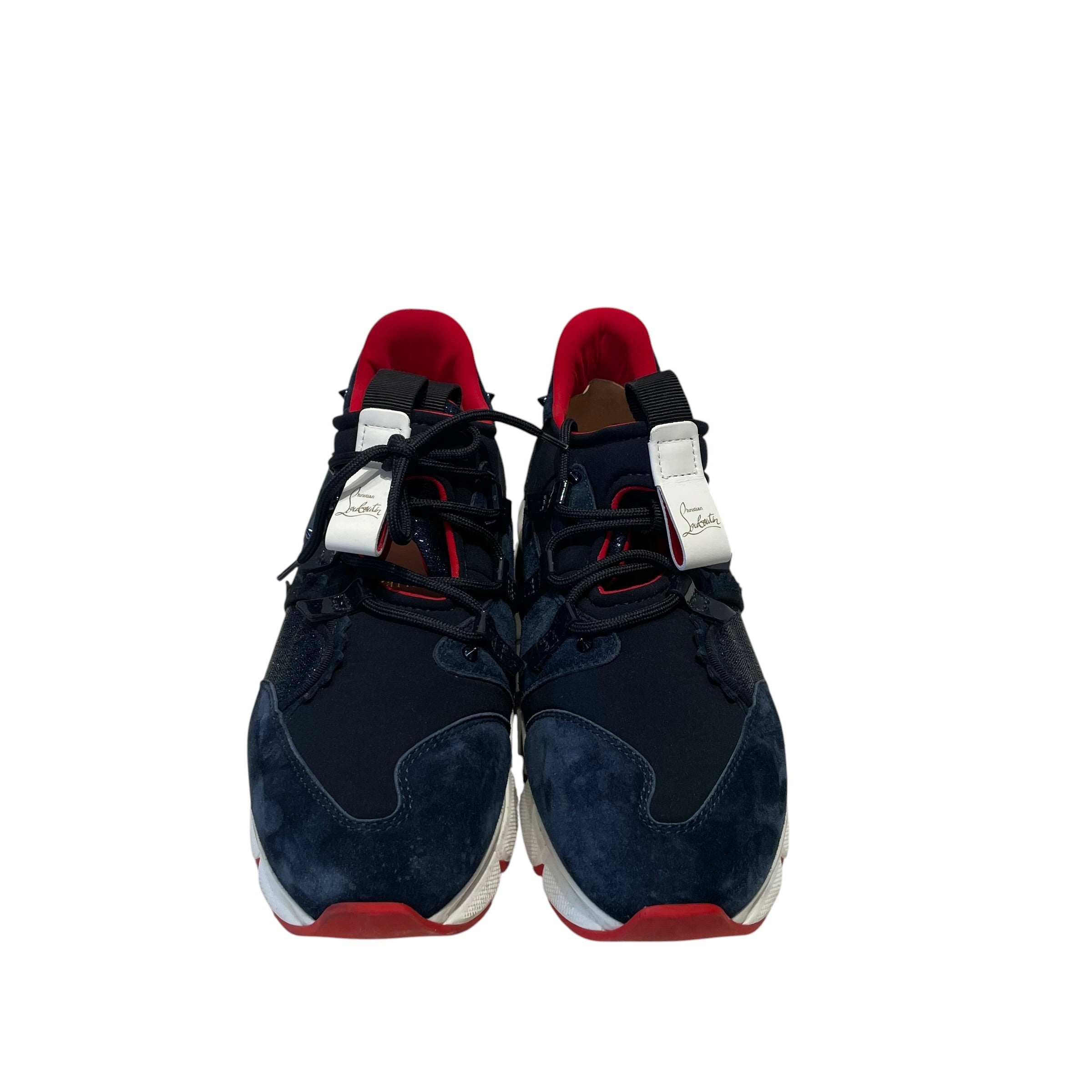 Christian Louboutin/Low-Sneakers/US 10/NVY/RUNNER TRAINERS view 3