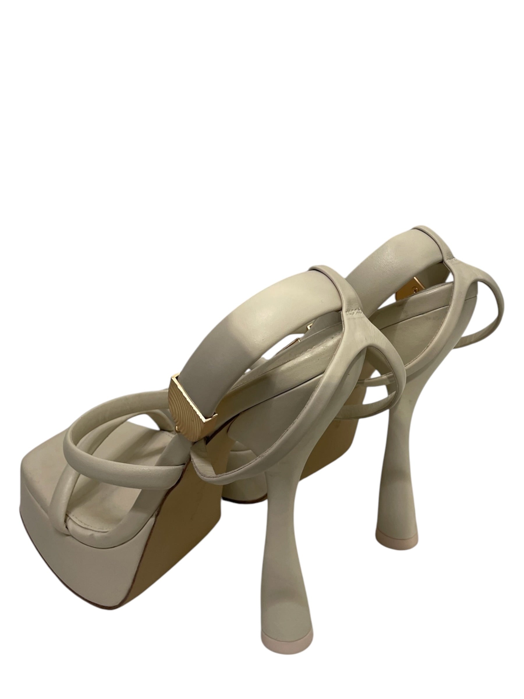 cult gaia/Heels/EU 39/WHT/ankle cuff view 2