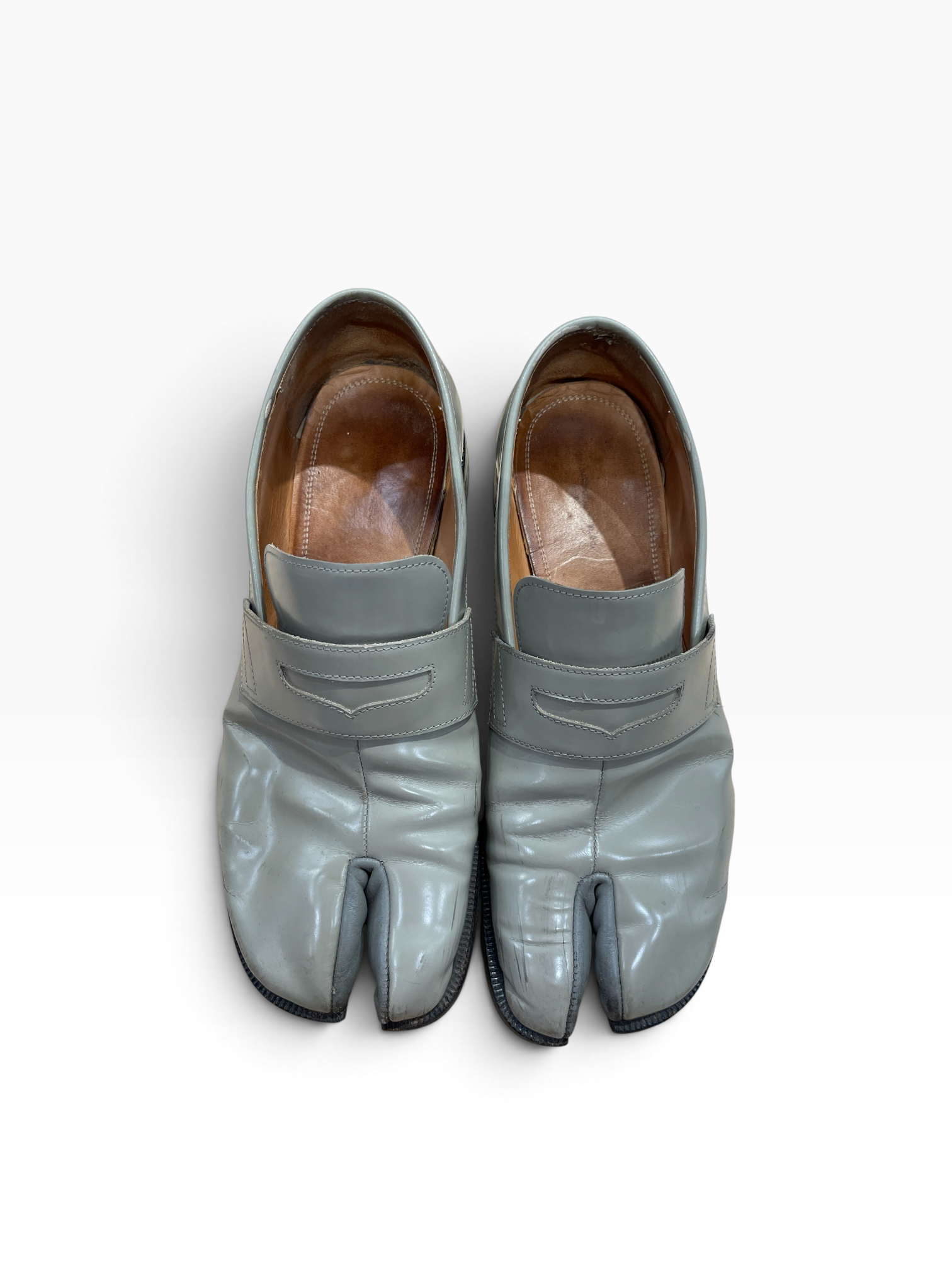 Maison Margiela/Loafers/EU 41/Leather/GRN/MARGIELA TABI view 5