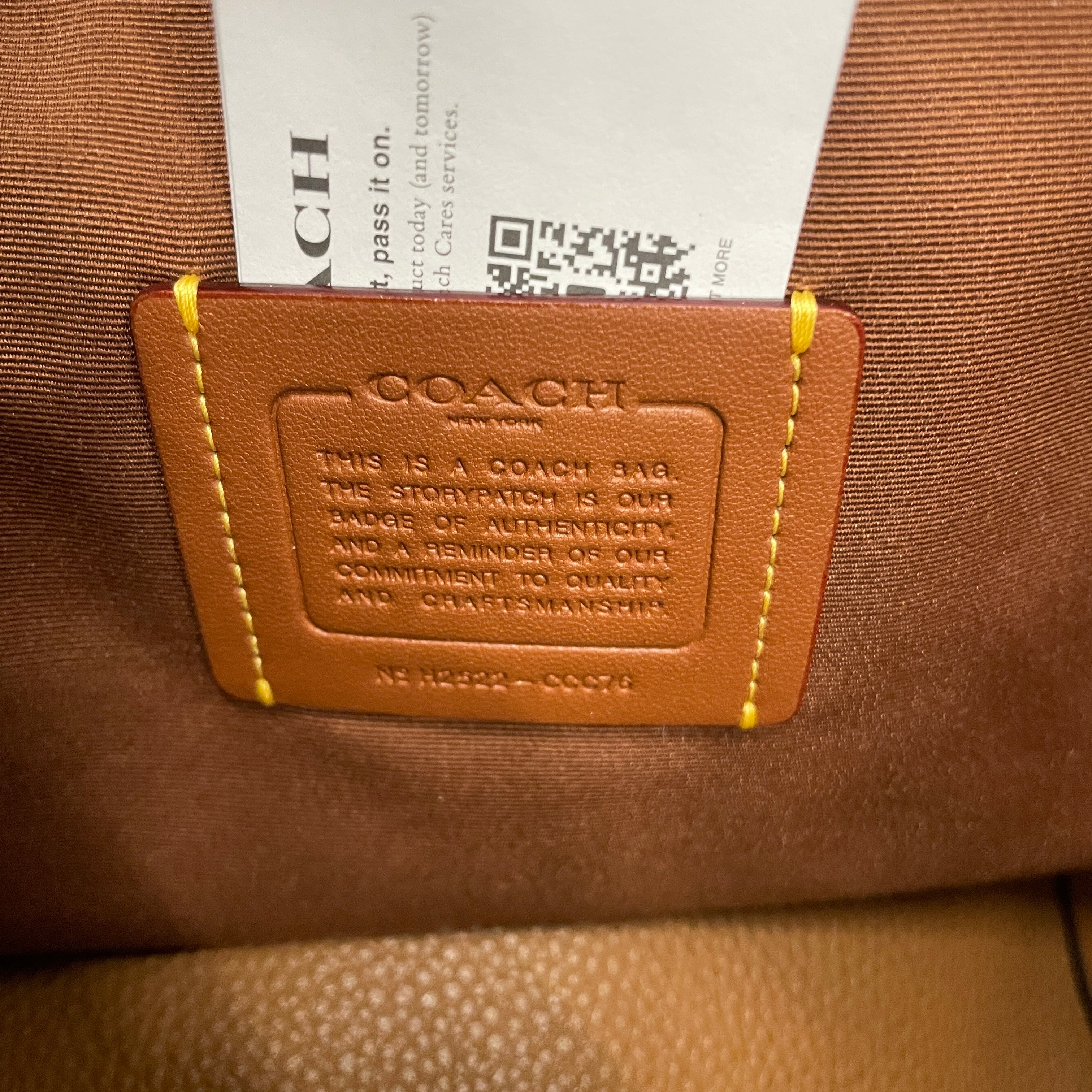 COACH/Tote Bag/Suede/CML/HADLEY TURNLOCK view 4