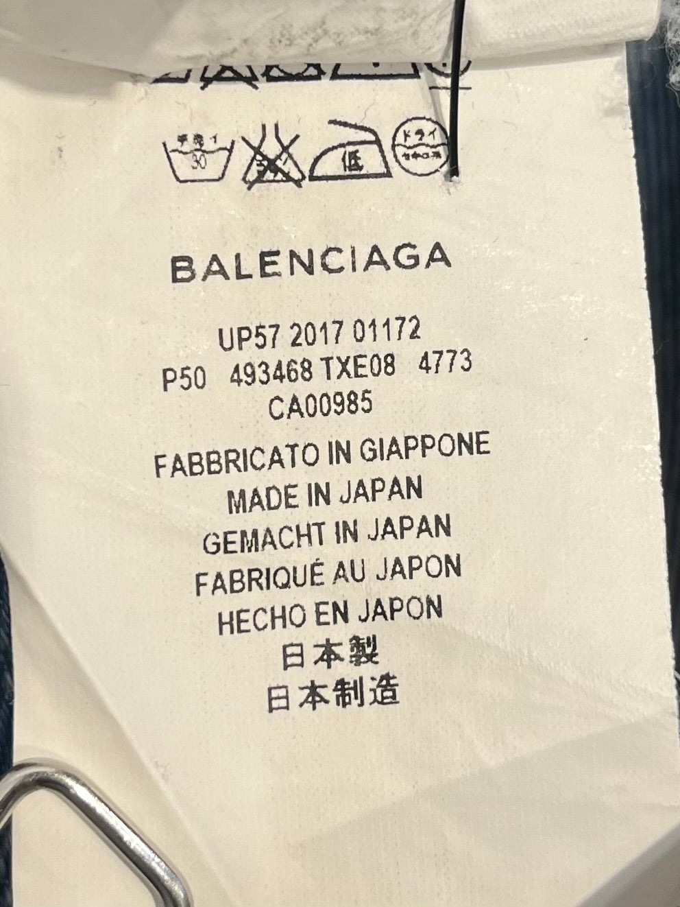 BALENCIAGA/Pants/30/Cotton/BLU/LIGHTWASH view 5