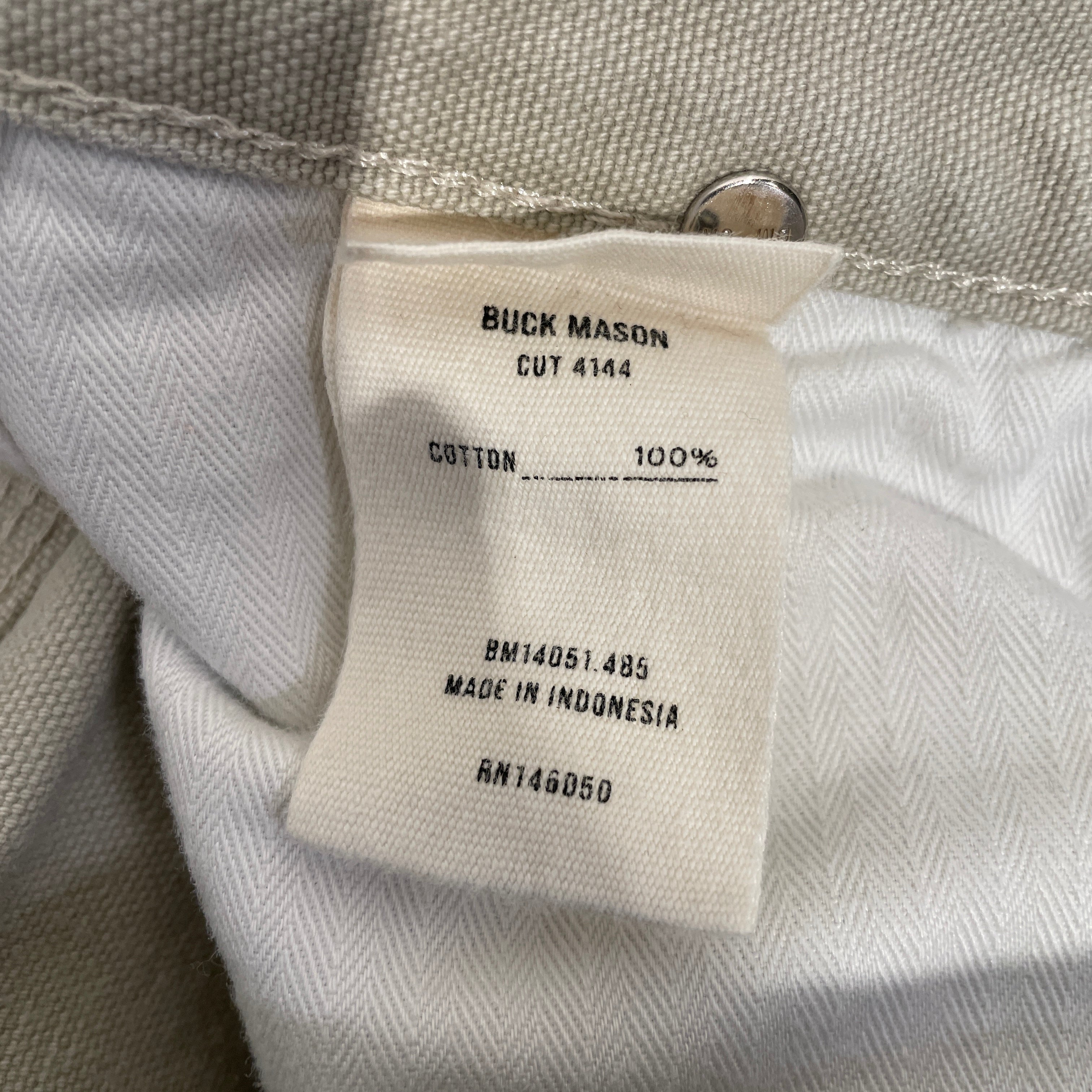 BUCK MASON/Carpenter Pants/20/CML/Canvas view 3