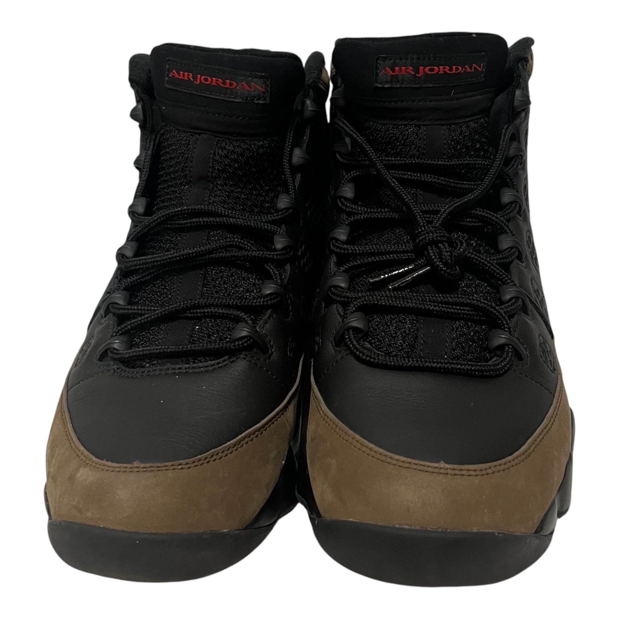 NIKE/Hi-Sneakers/US 10.5/Suede/BRW/AIR JORDAN 9 RETRO OLIVE view 3