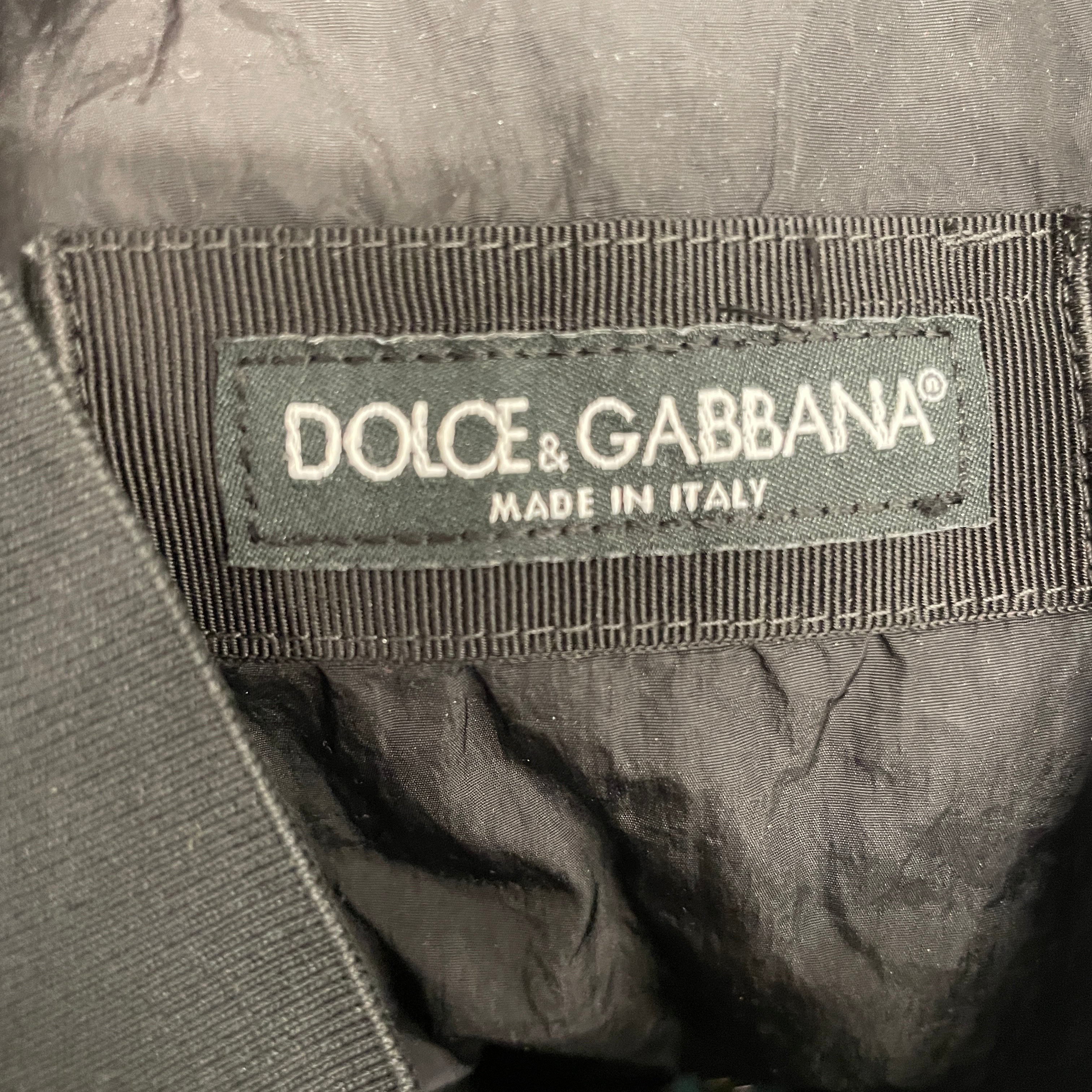 DOLCE&GABBANA/Jacket/Nylon/BLK/Bomber view 3