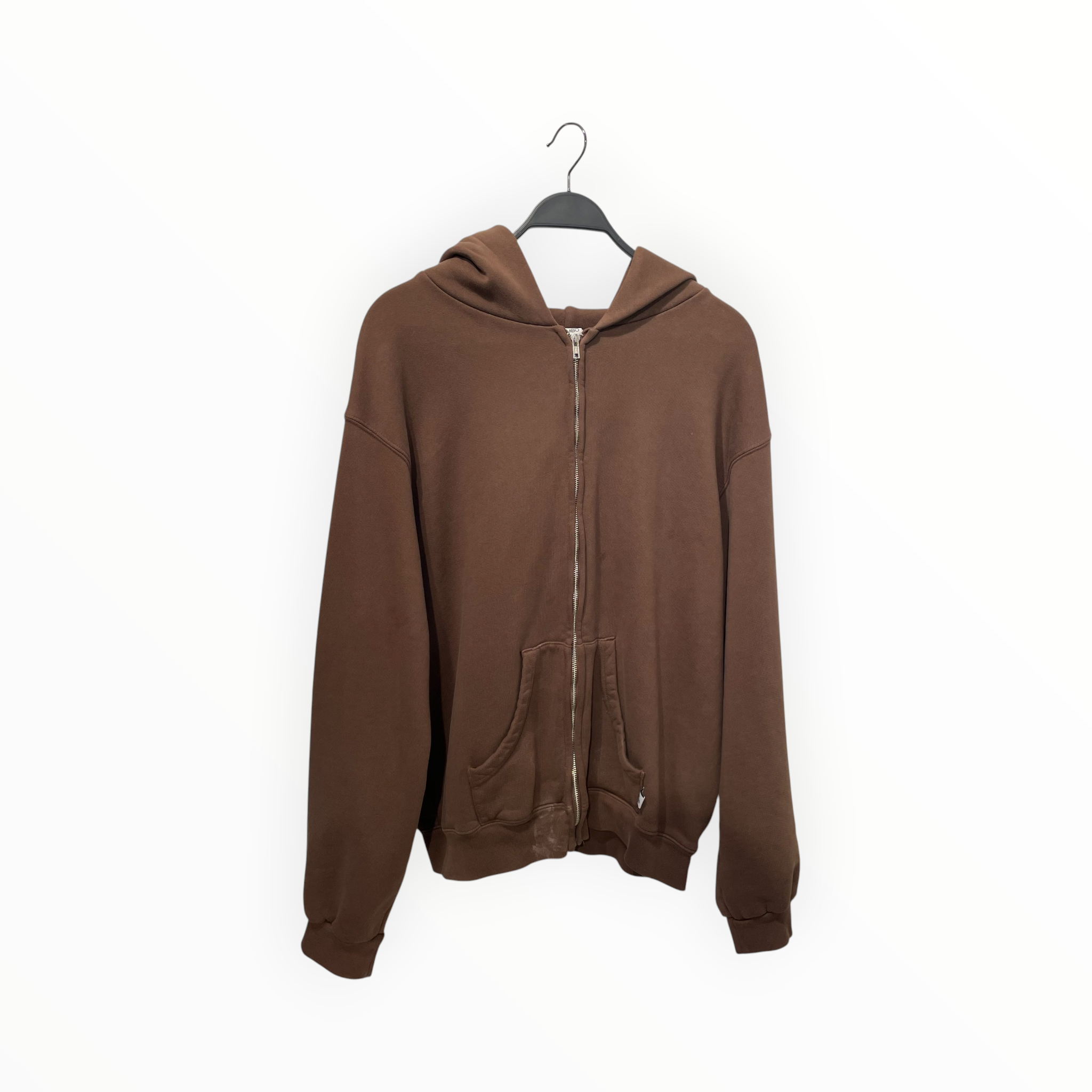 Akimbo/Zip Up Hoodie/XL/Cotton/BRW/ view 1