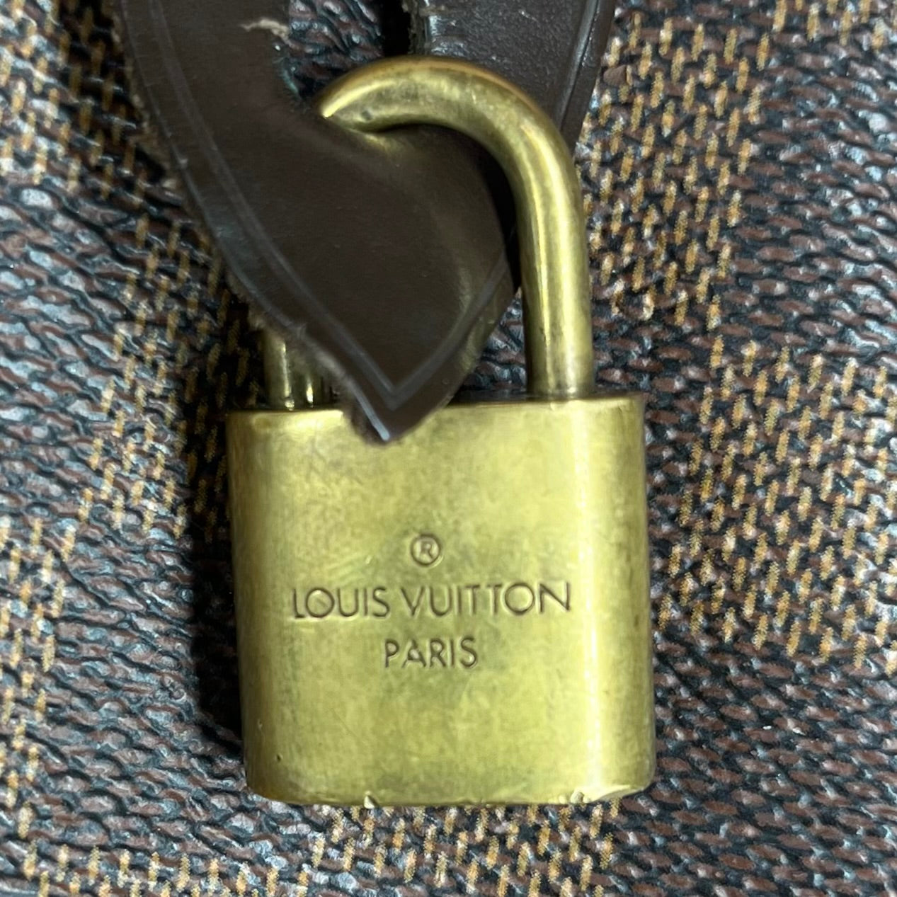 LOUIS VUITTON/Hand Bag/Leather/BRW/DAMIER SPEEDY 30 view 5