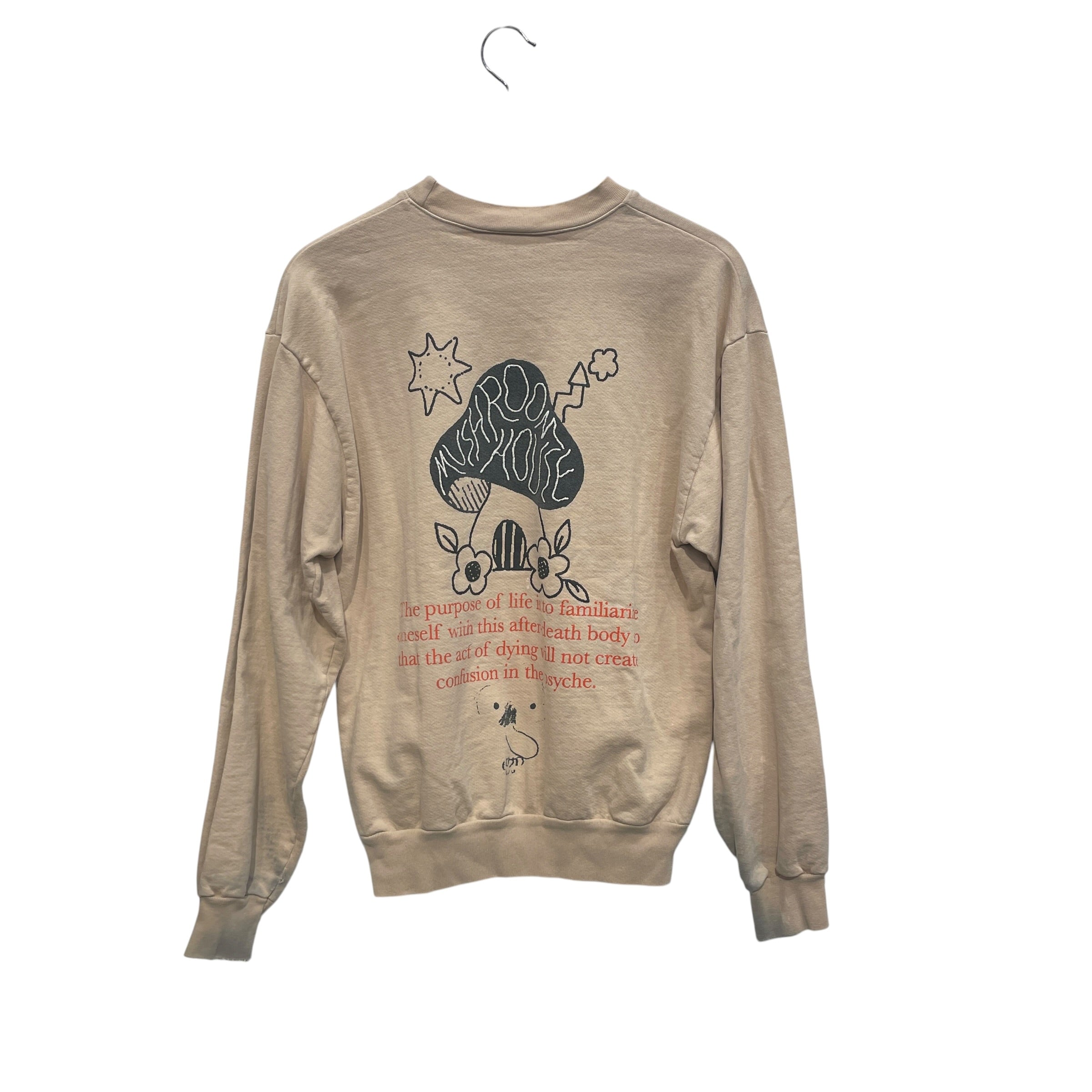 Online Ceramics/Sweater/S/Cotton/BEG/GOLDENTEACHER view 2