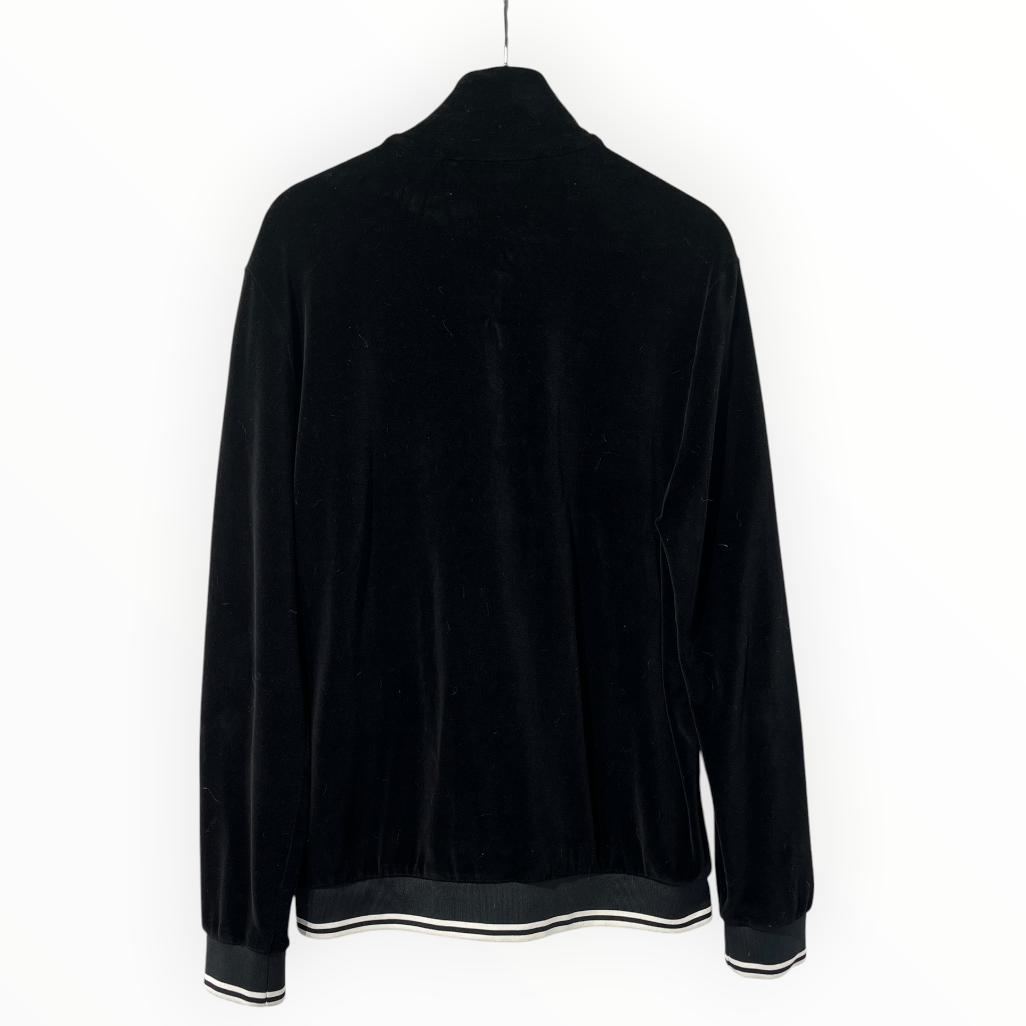 MONCLER/Track Jkt/XL/Cotton/BLK/VELOUR MAGLIA CARDIGAN view 2