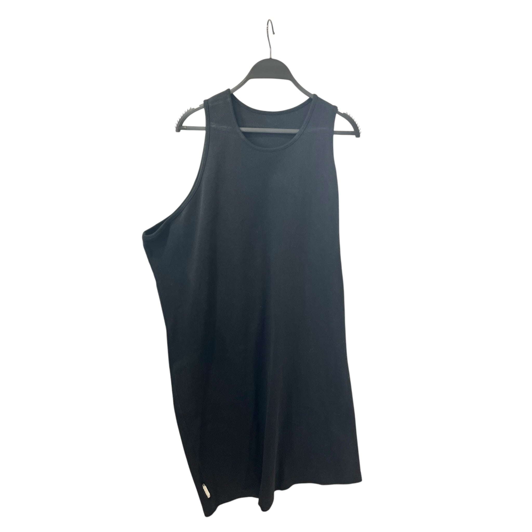 Telfar/Dress/XL/Cotton/BLK/black plain XL/2XL view 1