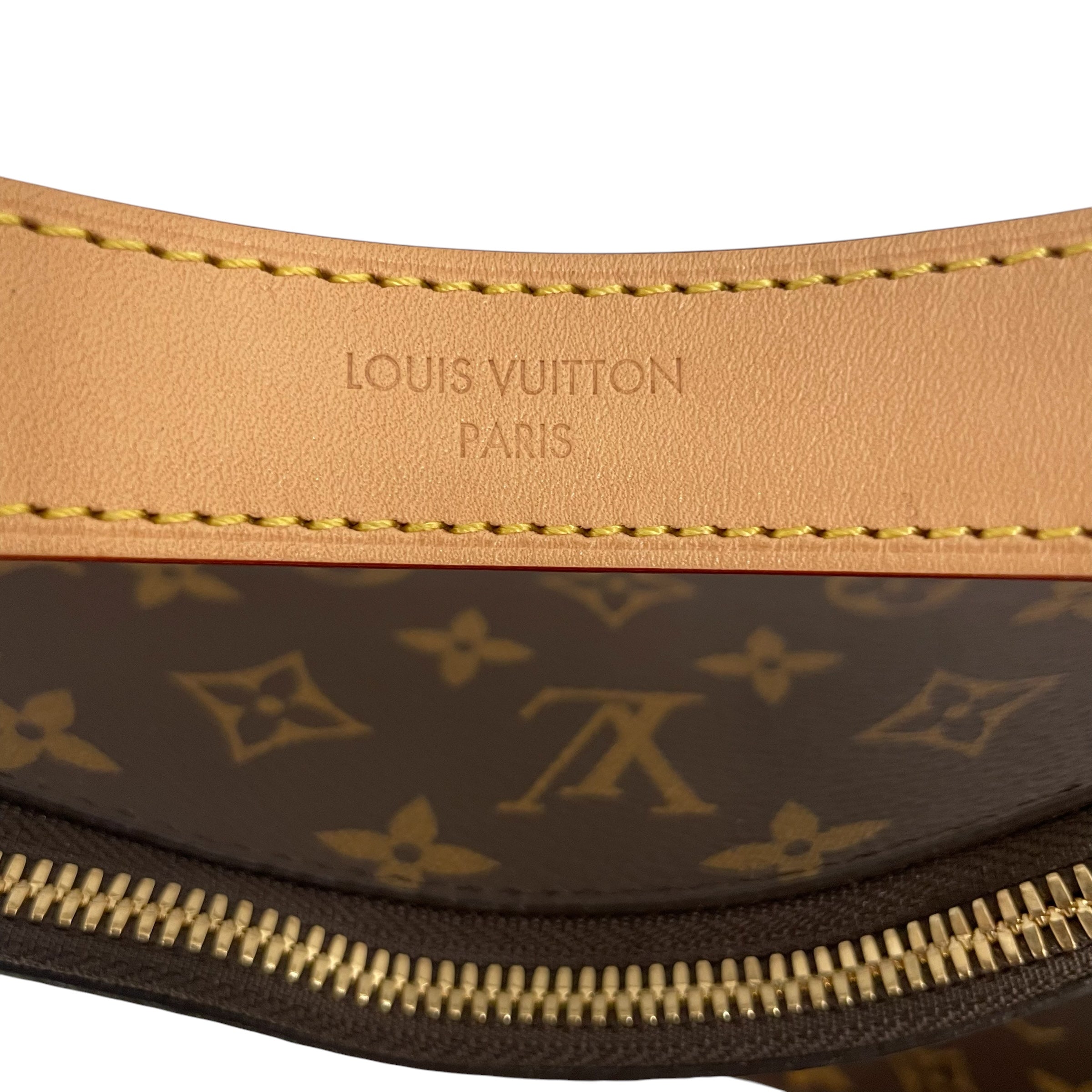 LOUIS VUITTON/Bag/Leather/BRW/Slouchy MM monogram view 3