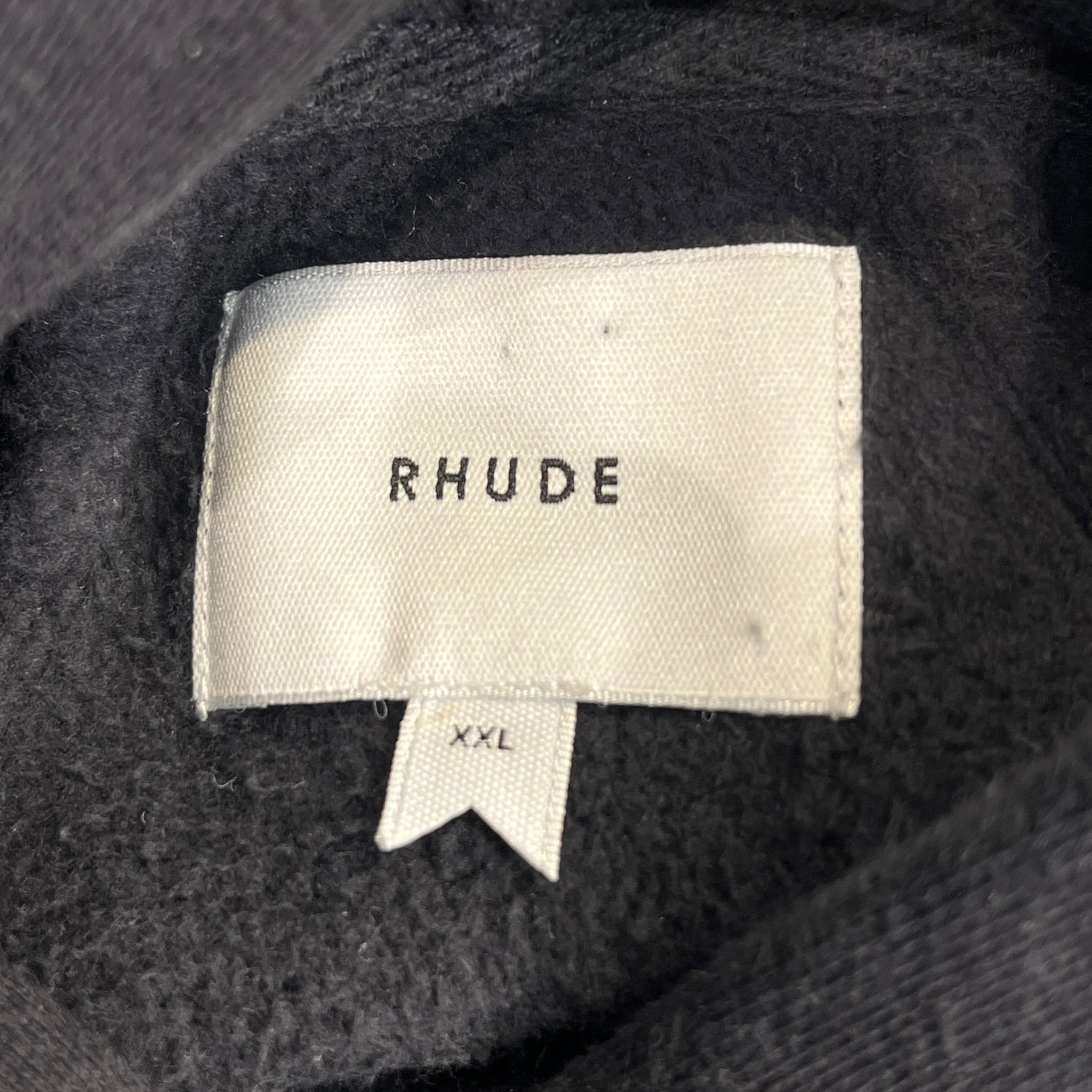 RHUDE/Hoodie/XXL/BLK/ROADWAY RACING HOODIE view 3