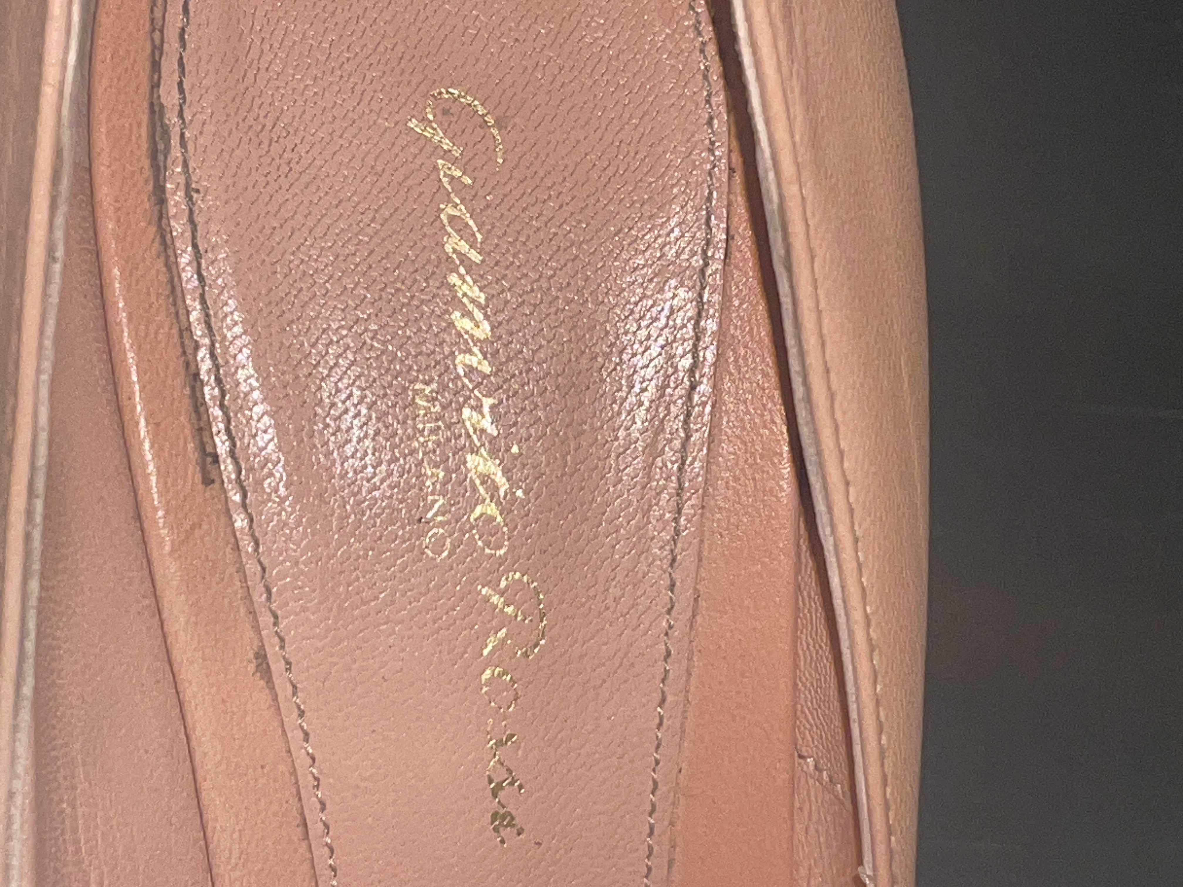 Gianvito Rossi/Heels/US 8/Leather/PNK/GIANVITO ROSSI PUMP view 5