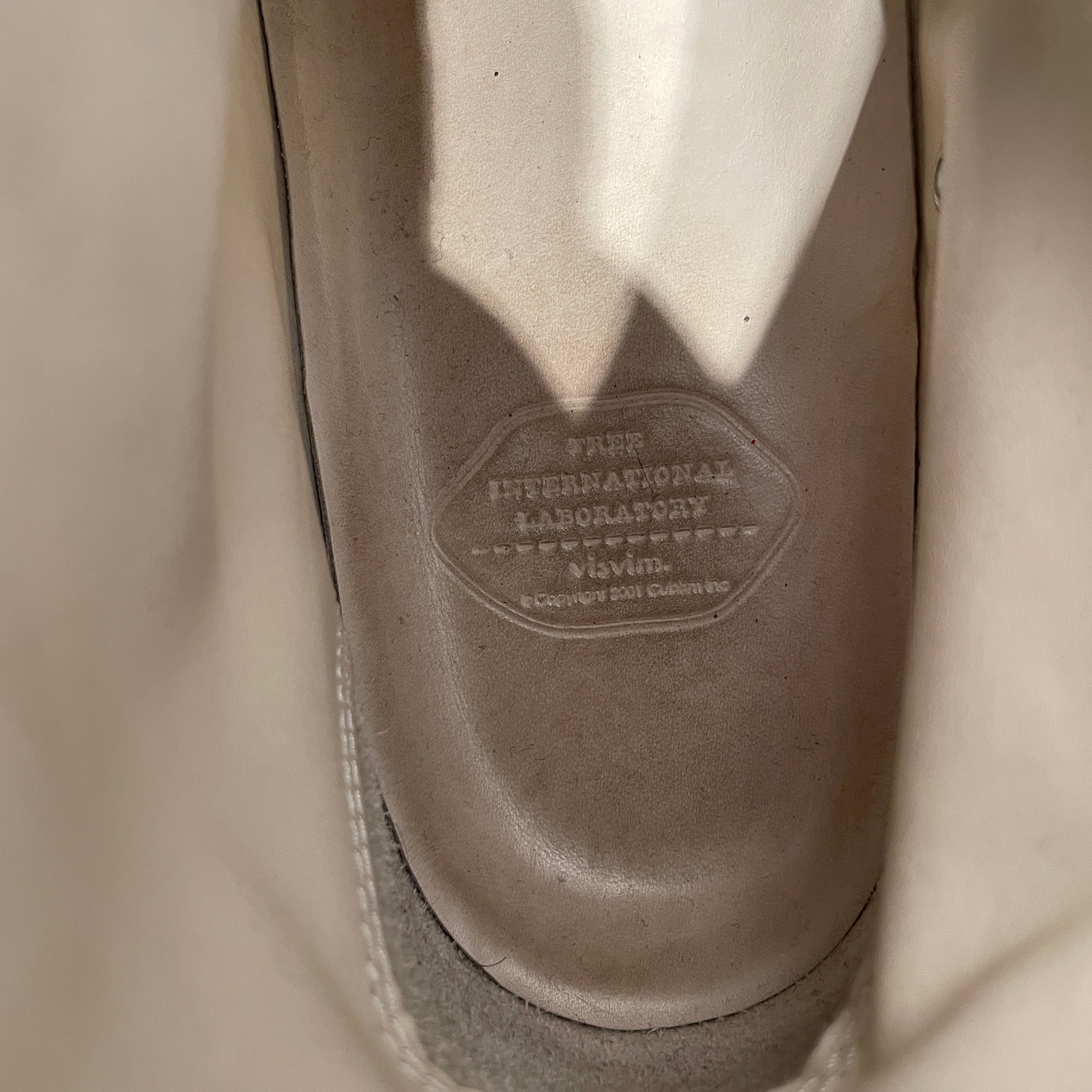 visvim/Low-Sneakers/US 10/Cotton/CRM/ view 3