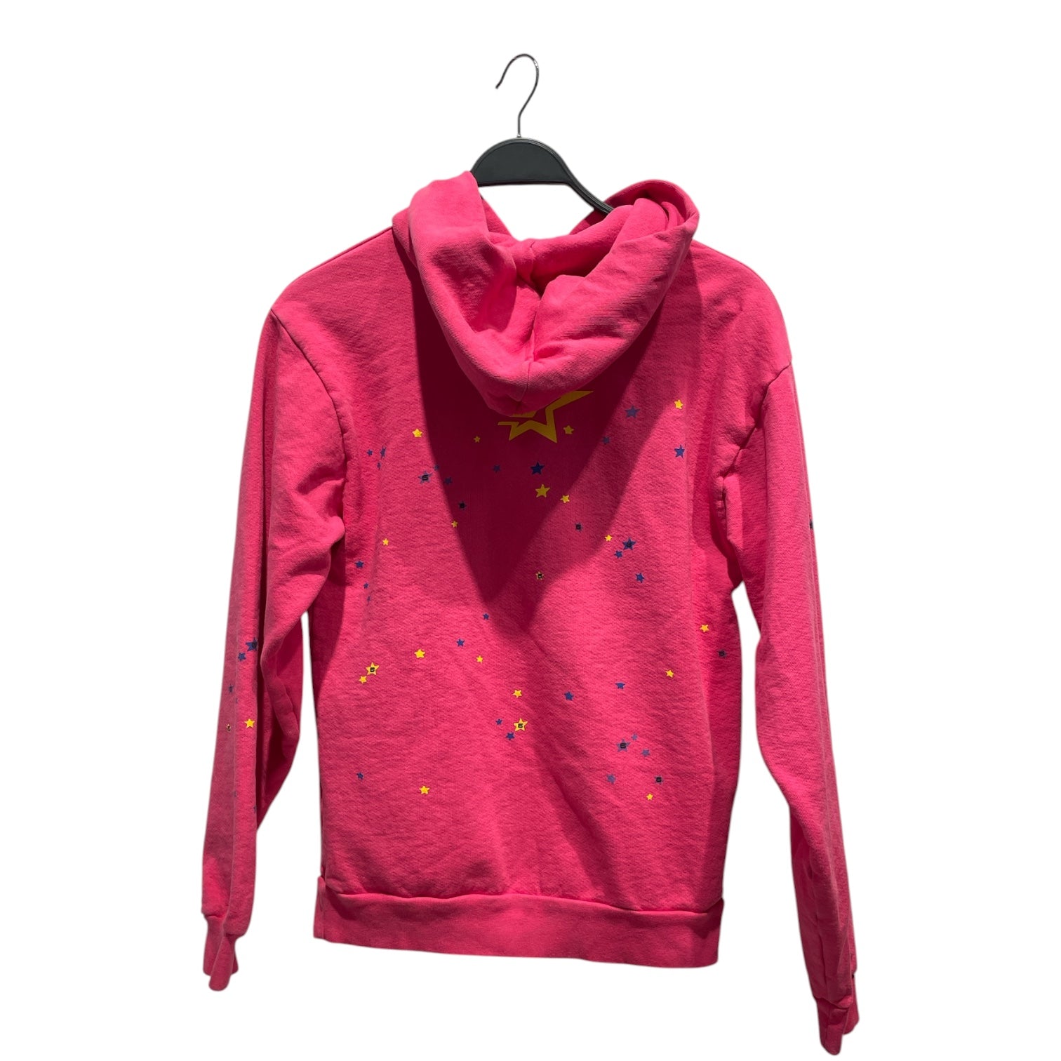 Sp5der/Hoodie/1/Cotton/PNK/PINK SP5DER HOODIE view 2