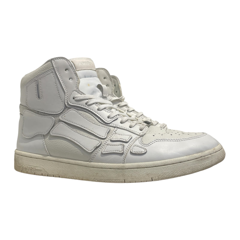 AMIRI/Hi-Sneakers/US 13/Leather/WHT/PXMFS007-100