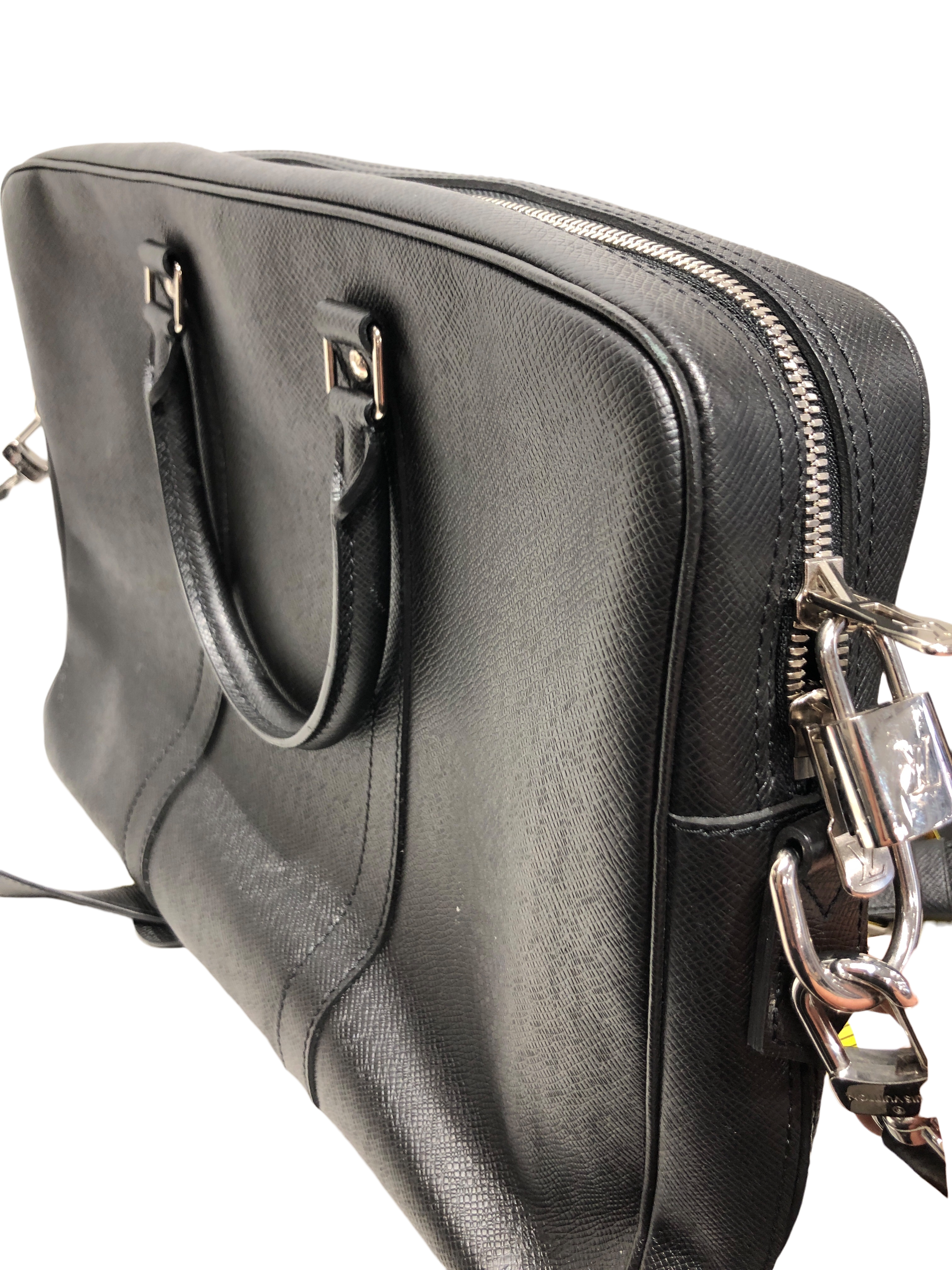LOUIS VUITTON/Briefcase/BLK/TAIGA LEATHER FL2188 view 6