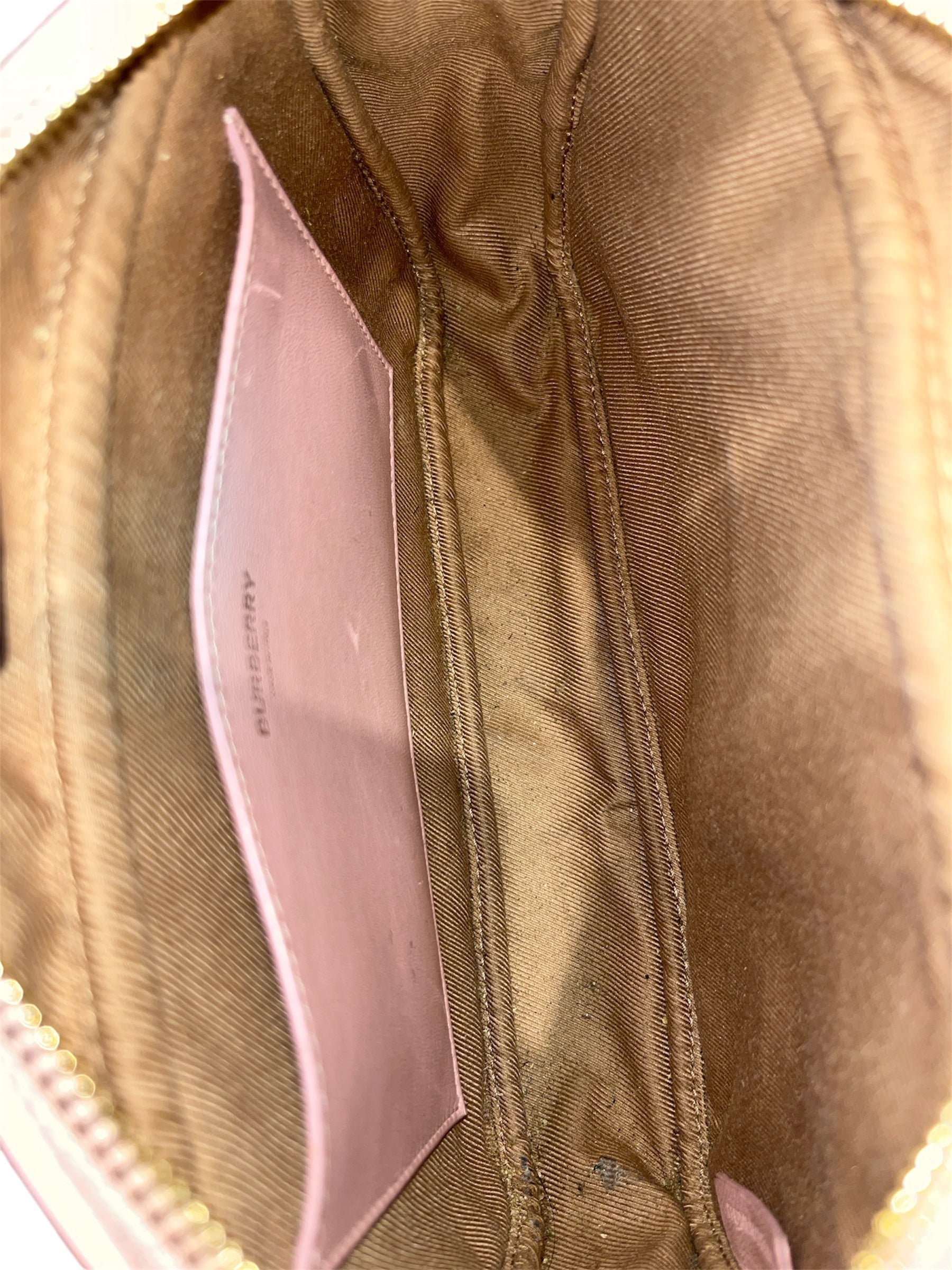 BURBERRY/Cross Body Bag/Leather/PNK/QUILTED LOLITA view 4