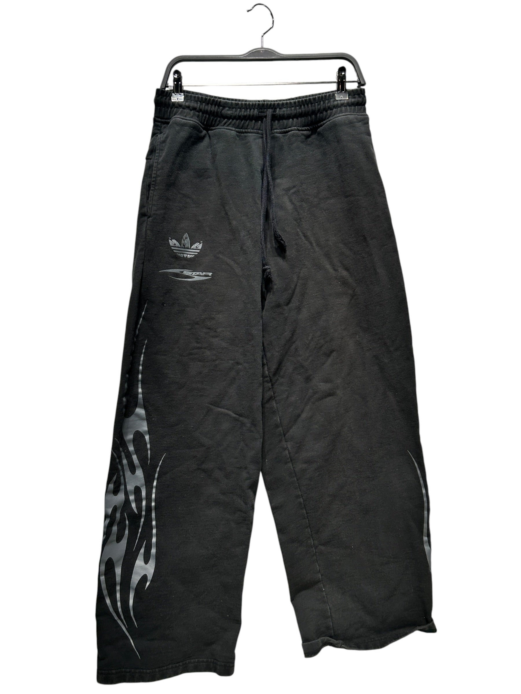 adidas/HELLSTAR/Pants/M/Cotton/BLK/Graphic/Adidas Side Logo view 1