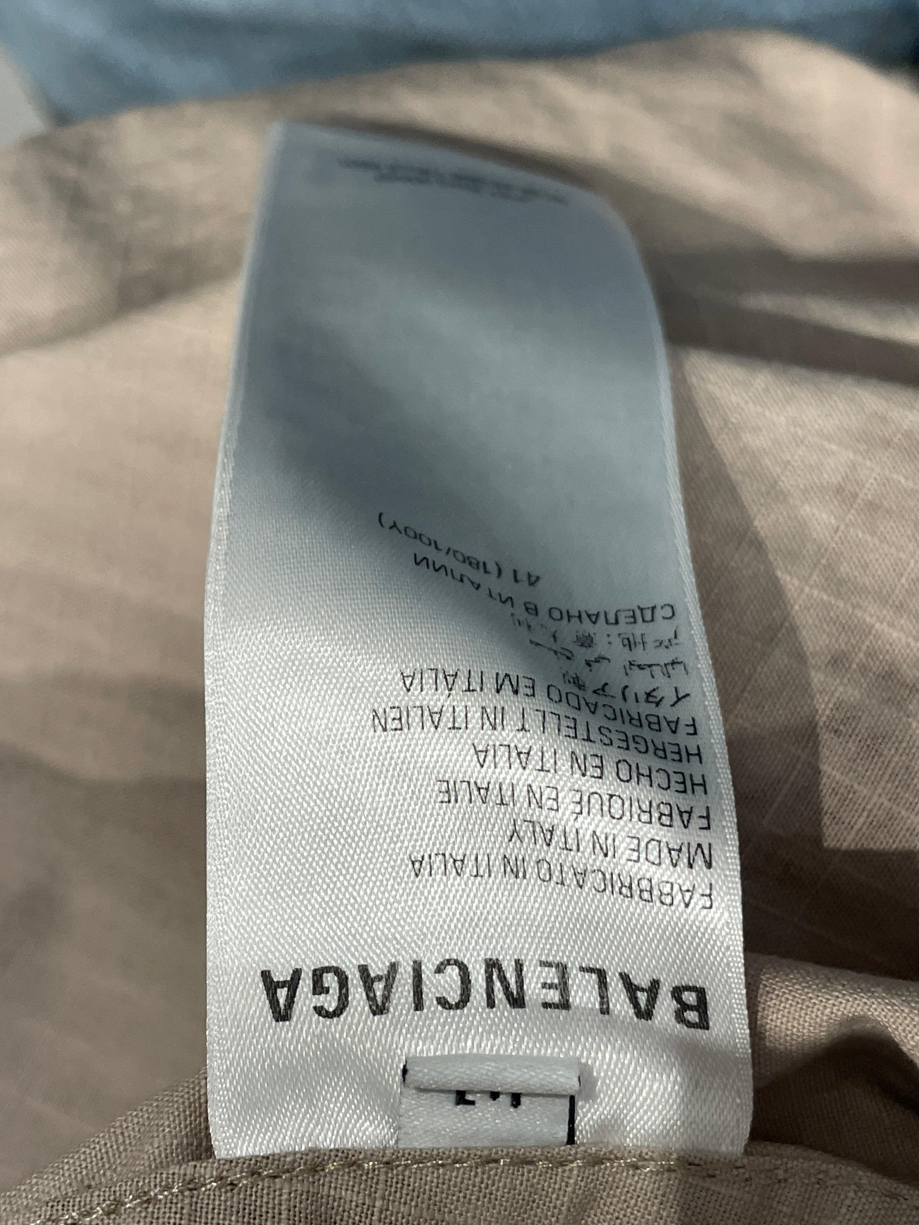 BALENCIAGA/Jacket/41/Cotton/CML/Camouflage/camo ripstop jacket view 3
