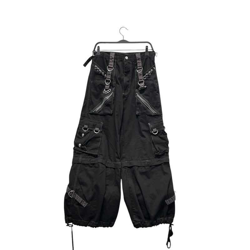 TRIPP NYC/Cargo Pants/XS/Cotton/BLK/pierced cargo