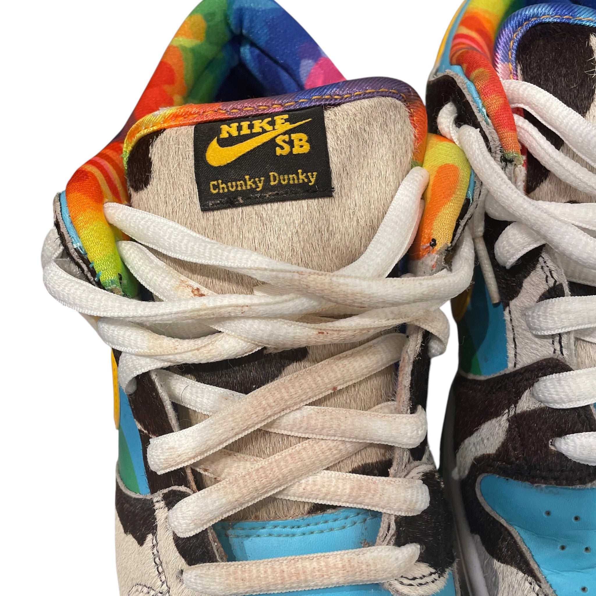 NIKE SB/Low-Sneakers/US 9.5/Cotton/MLT/BEN & JERRY'S view 4