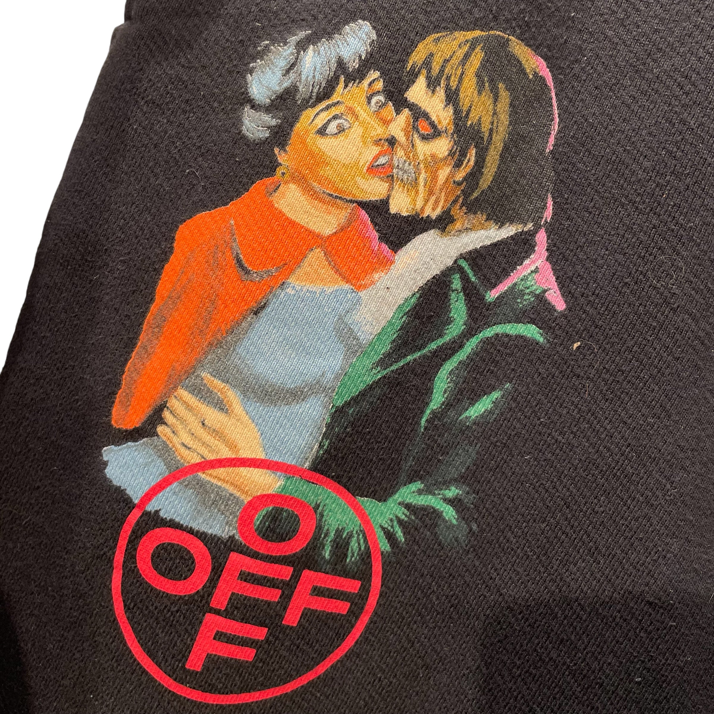 OFF-WHITE/Shorts/M/Cotton/BLK/Graphic/UNDEAD KSSING view 3