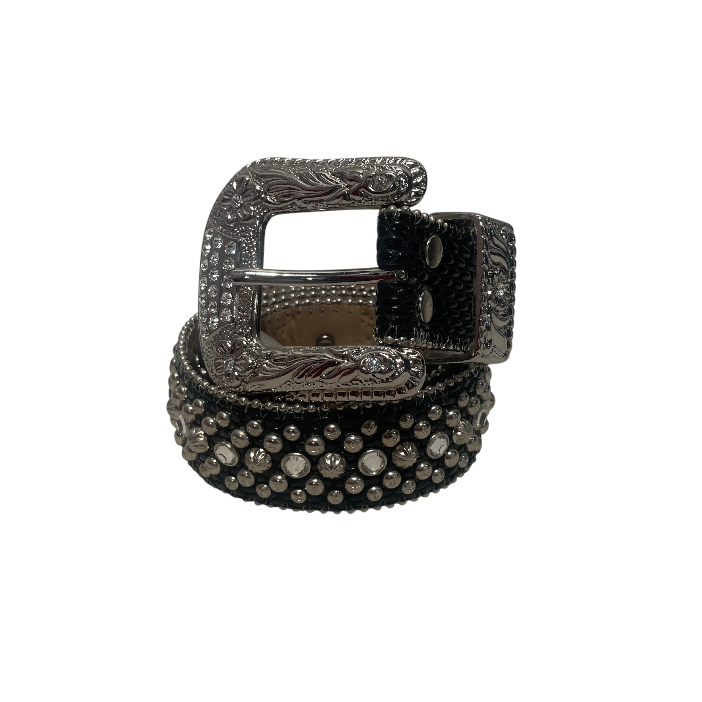 b.b.simon/Belt/Acrylic/BLK/ view 1