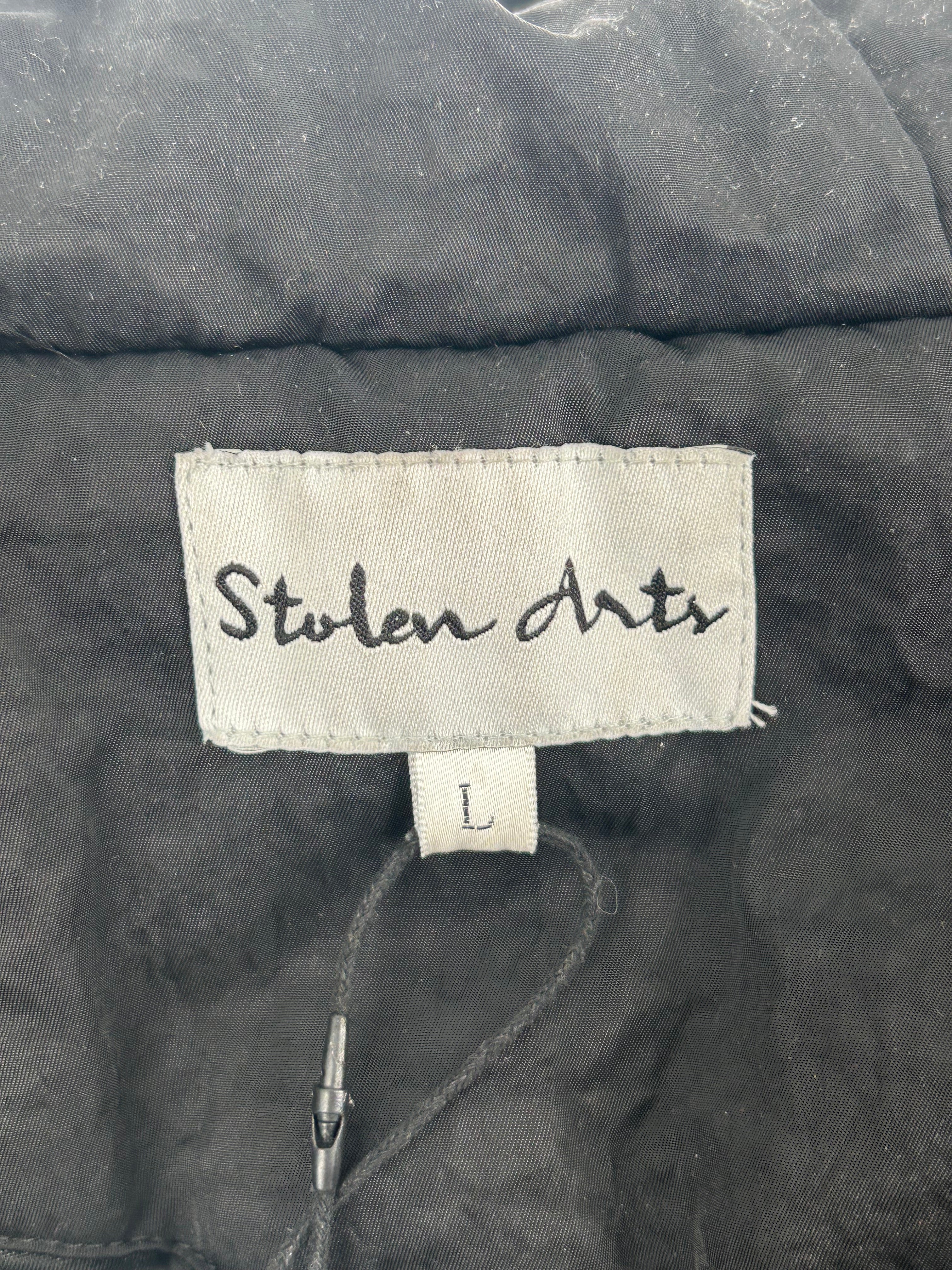 STOLEN ARTS/Jacket/L/Cotton/MLT/Camouflage/ARCTIC CAMO HOODED BOMBER view 3