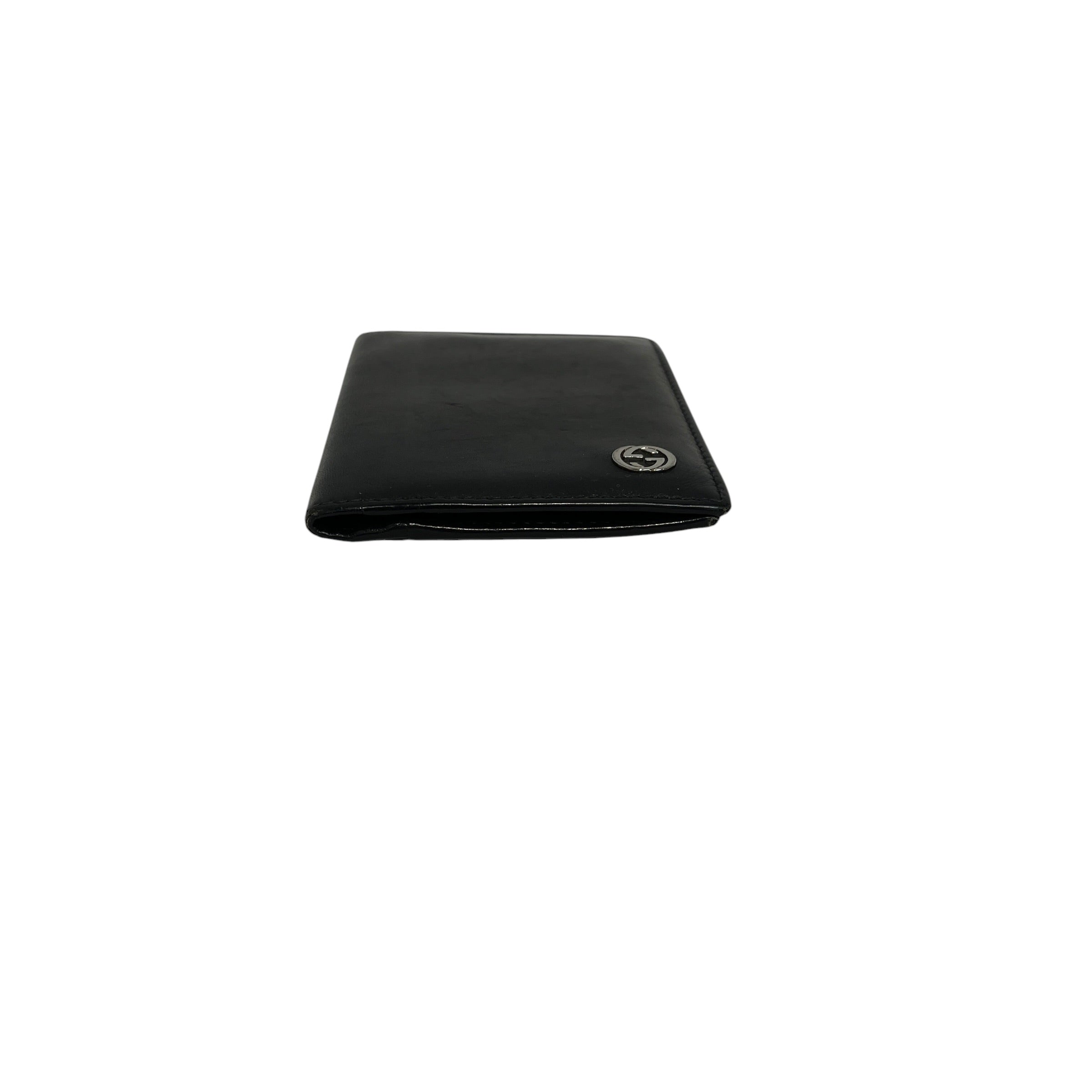 GUCCI/Wallet/Leather/BLK/M's/124579 view 3