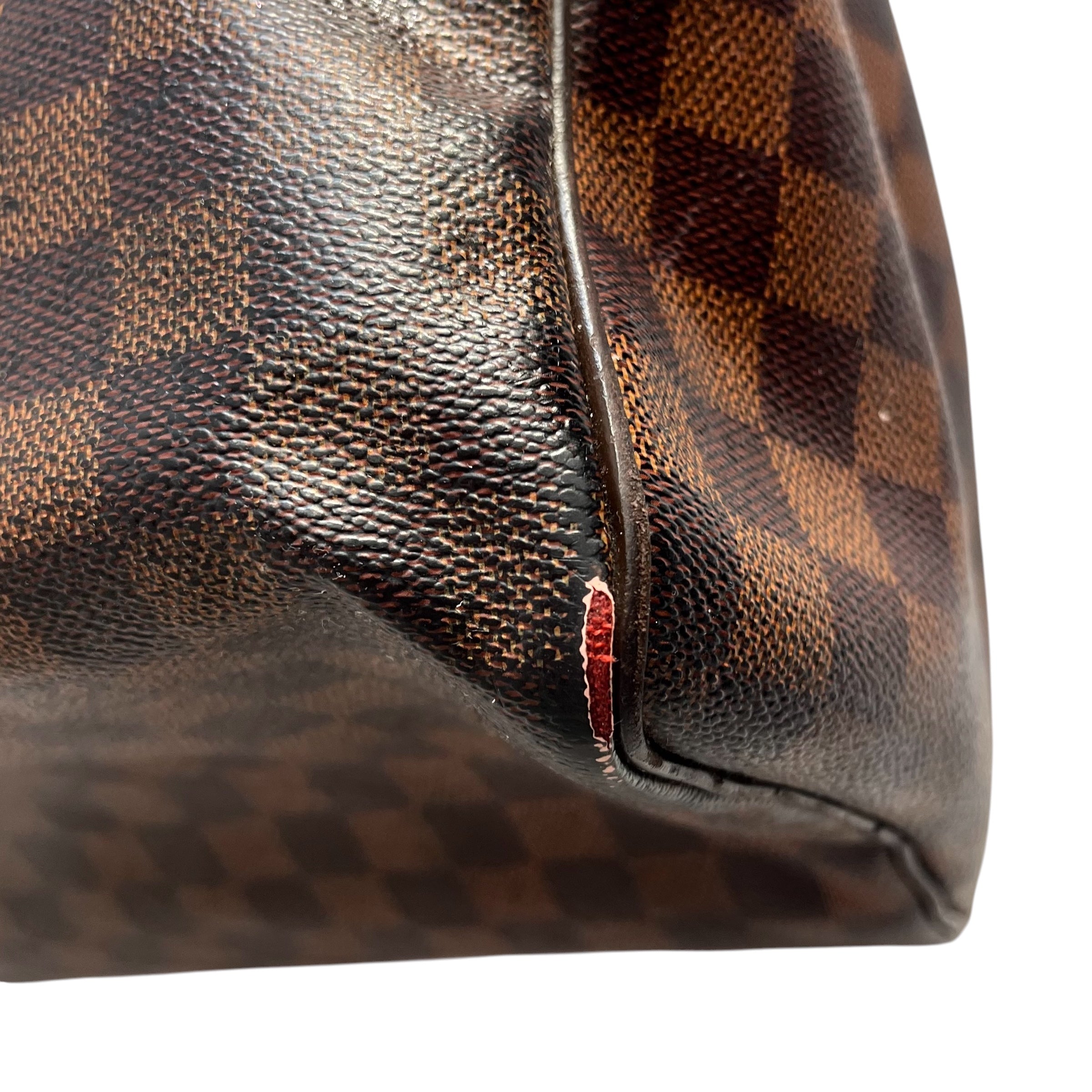LOUIS VUITTON/Hand Bag/Monogram/Leather/BRW/SPEEDY DAMIER view 8