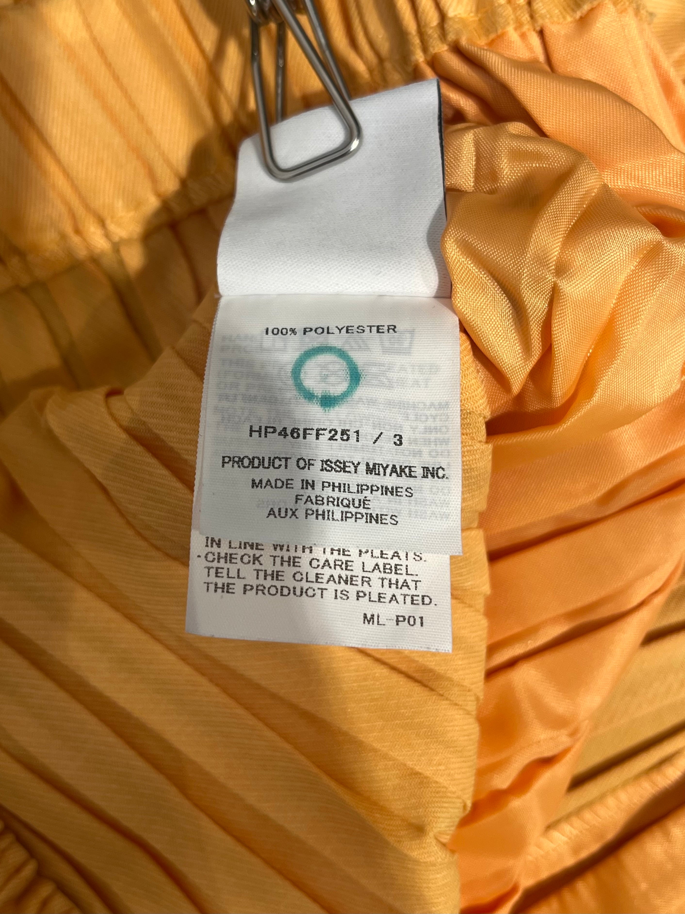 ISSEY MIYAKE/Pants/3/Polyester/ORN/HOMME PLISSE ORANGE PLEATS view 4