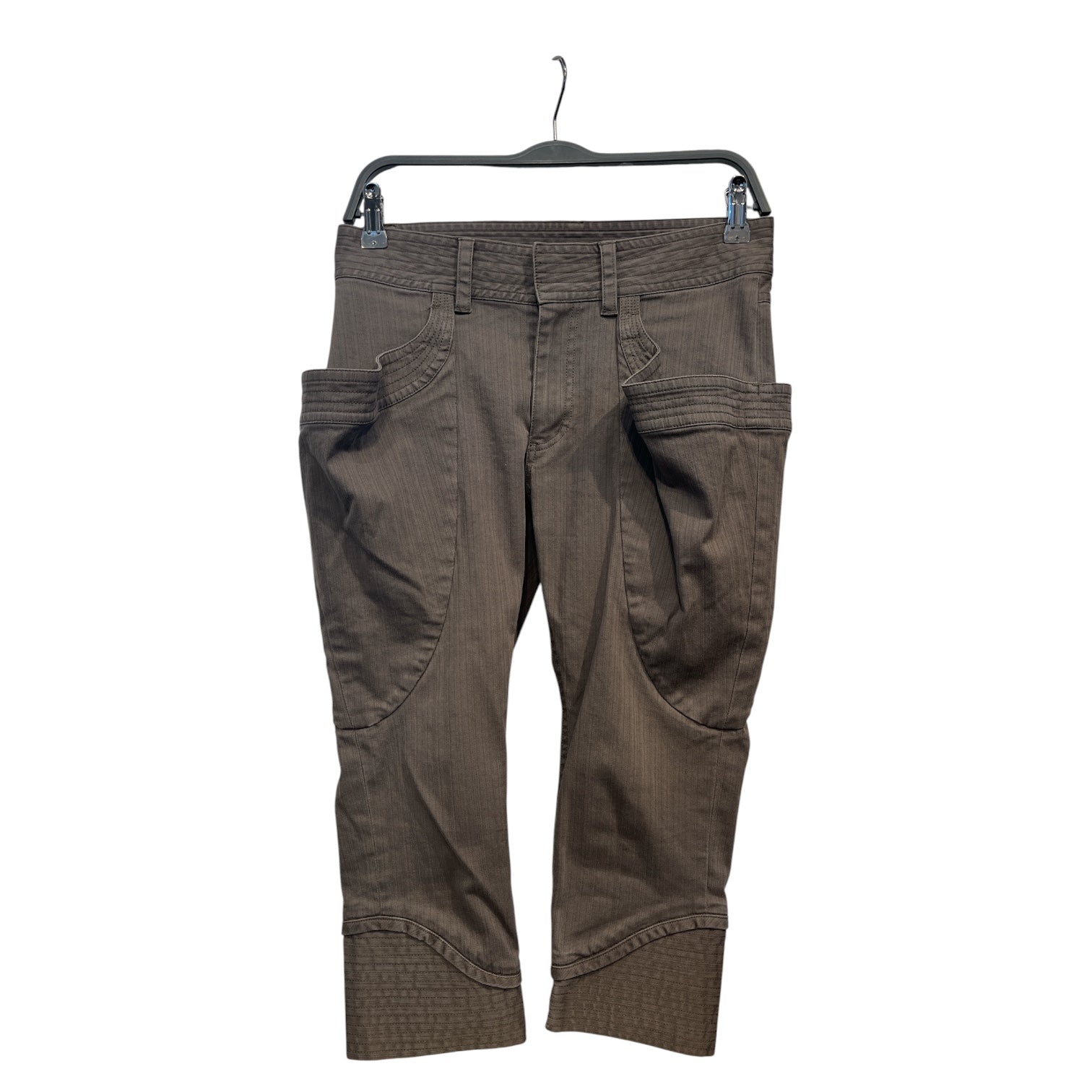 TSUMORI CHISATO/Cropped Pants/2/GRN/5 stitching layers view 1
