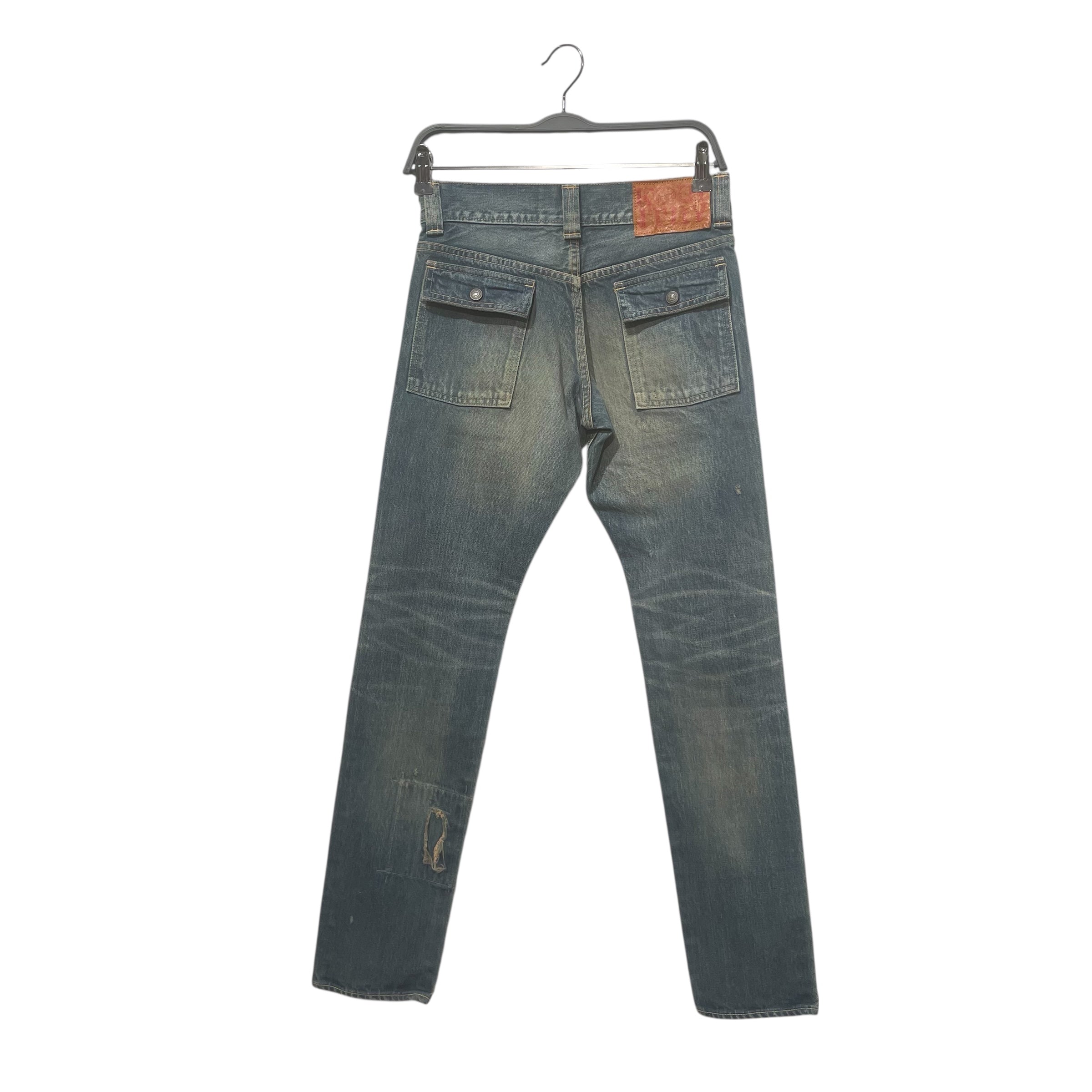 KAPITAL/Skinny Pants/XS/Denim/BLU/086-472-0539 - BACK POCKET TAG view 2