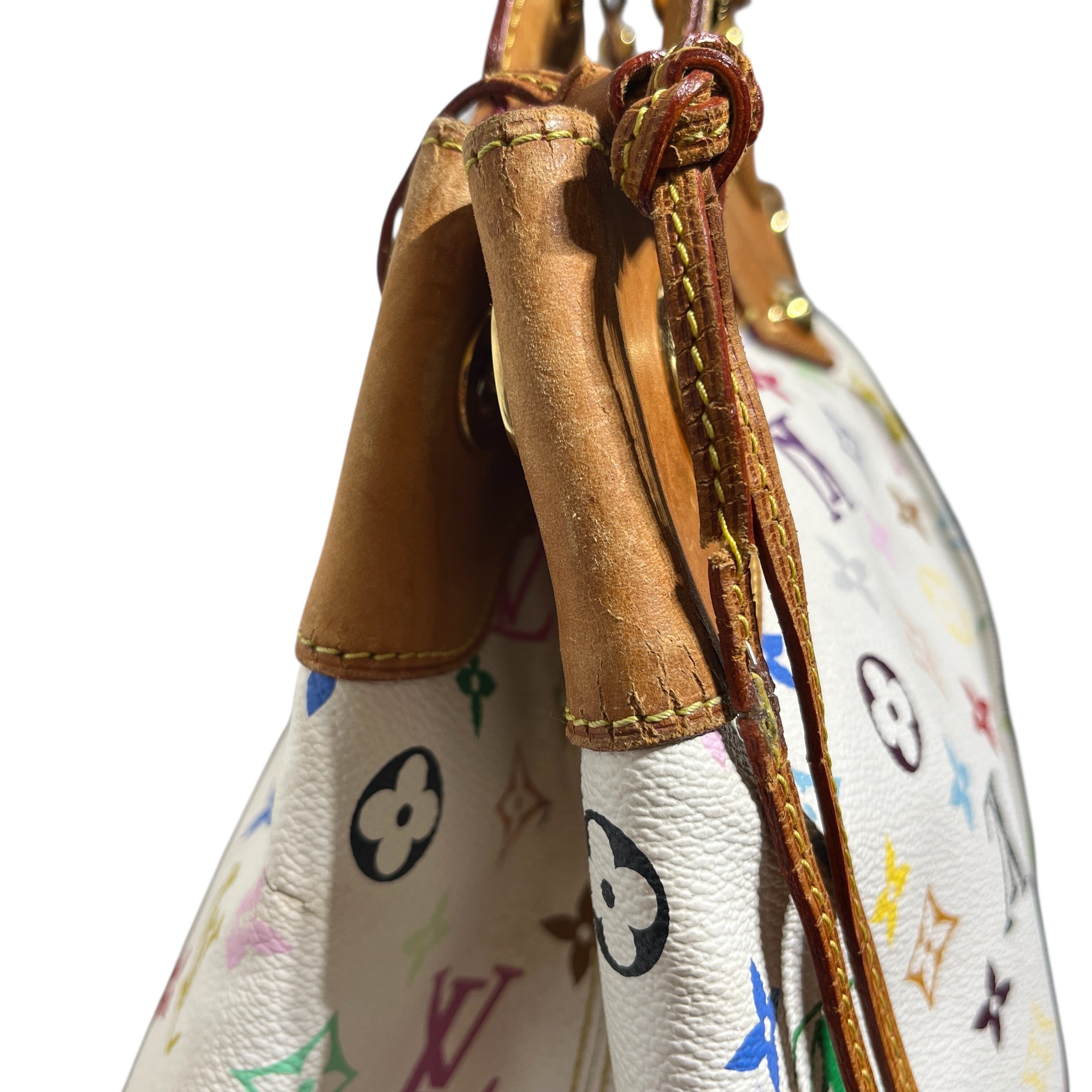 LOUIS VUITTON/Hand Bag/Monogram/Leather/WHT/URSULA GM view 14