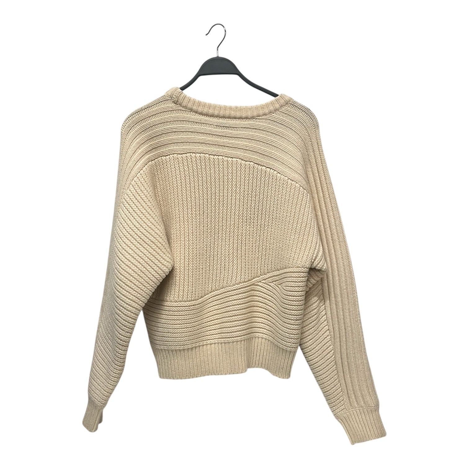 EYTYS/Heavy Sweater/M/Cotton/WHT/Oversize/HEAVY KNIT SWEATER view 2