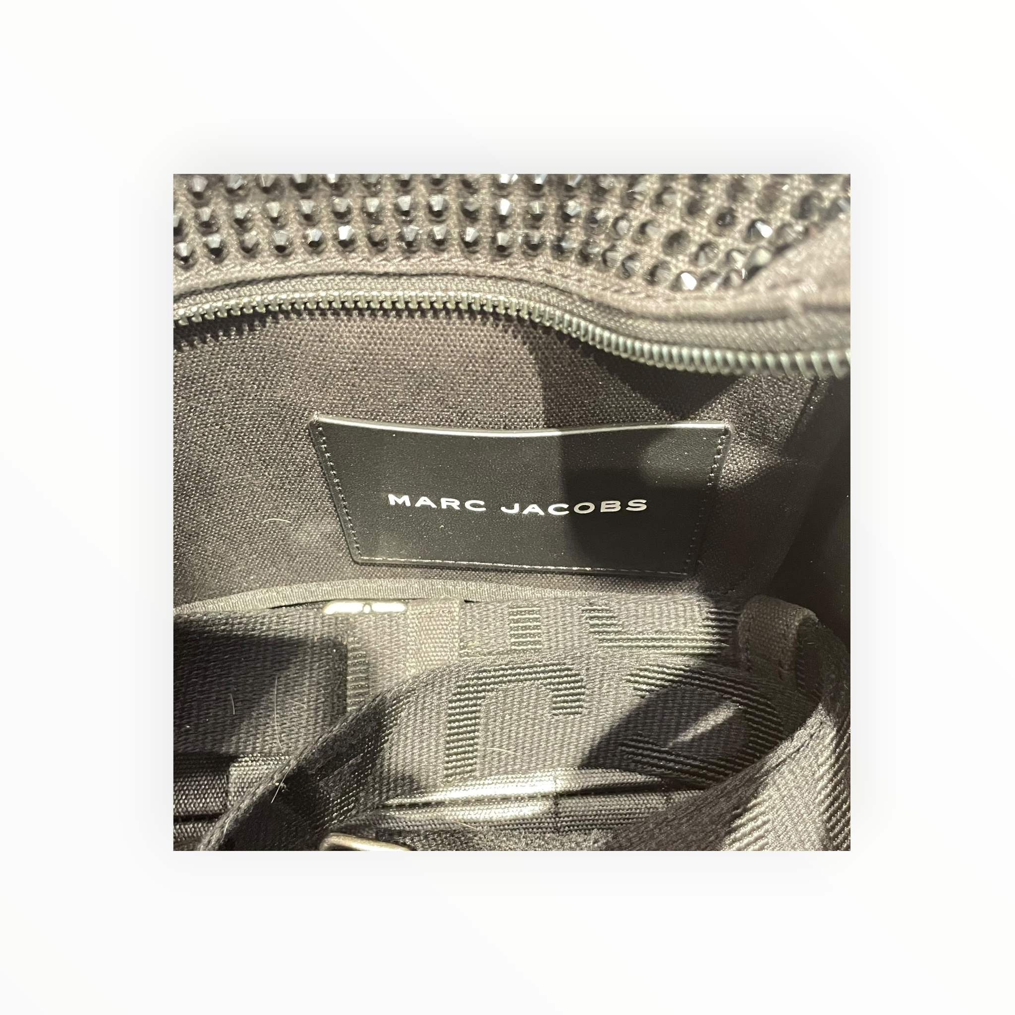 THE MARC JACOBS/Hand Bag/Cotton/BLK/emblessihed tote view 5