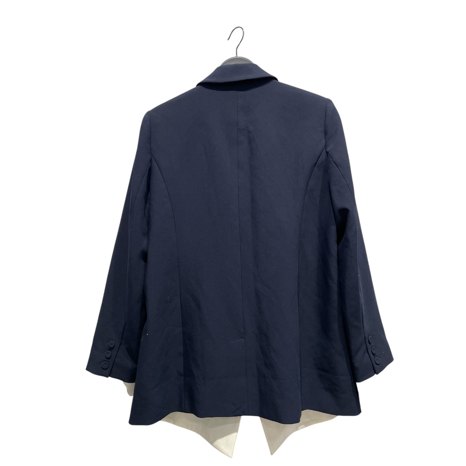 FAVORITE DAUGHTER /Tailored Jkt/M/L/Polyester/NVY/Navy Blue Blazer White Lining view 2