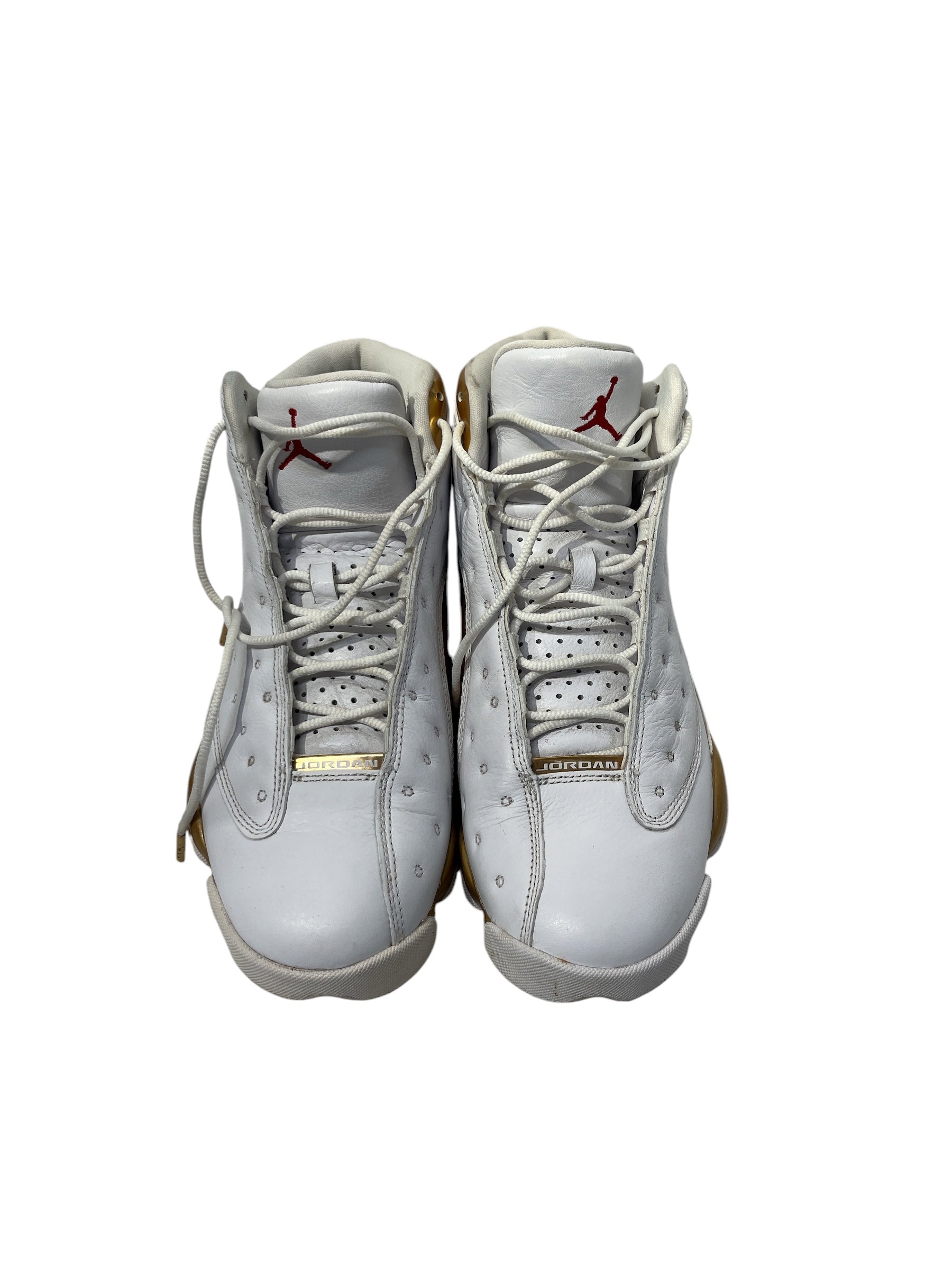 JORDAN BRAND/Hi-Sneakers/US 9.5/Leather/WHT/jordan 13 dmp view 3