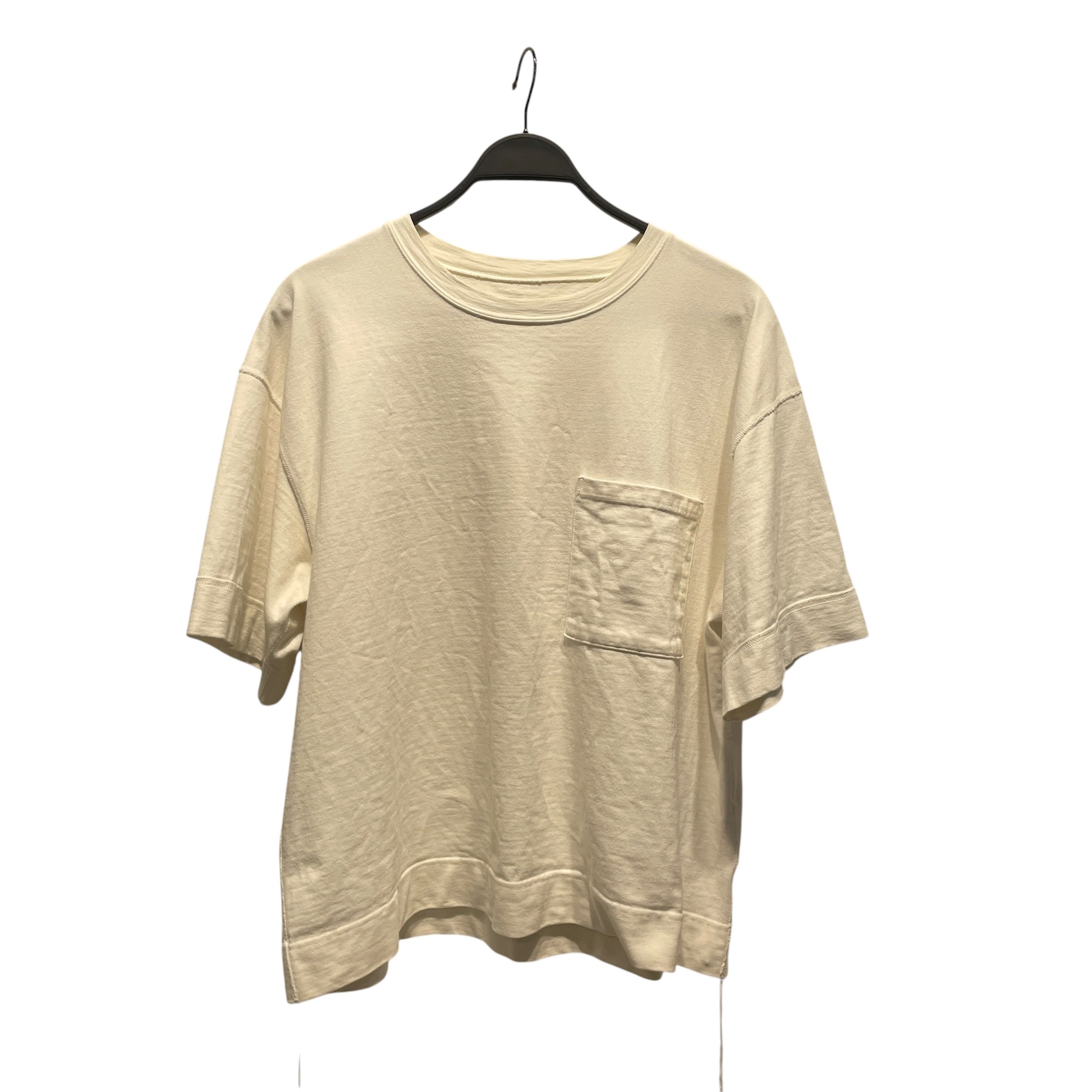 KAPITAL/T-Shirt/2/Cotton/WHT/army field dense pocket view 1
