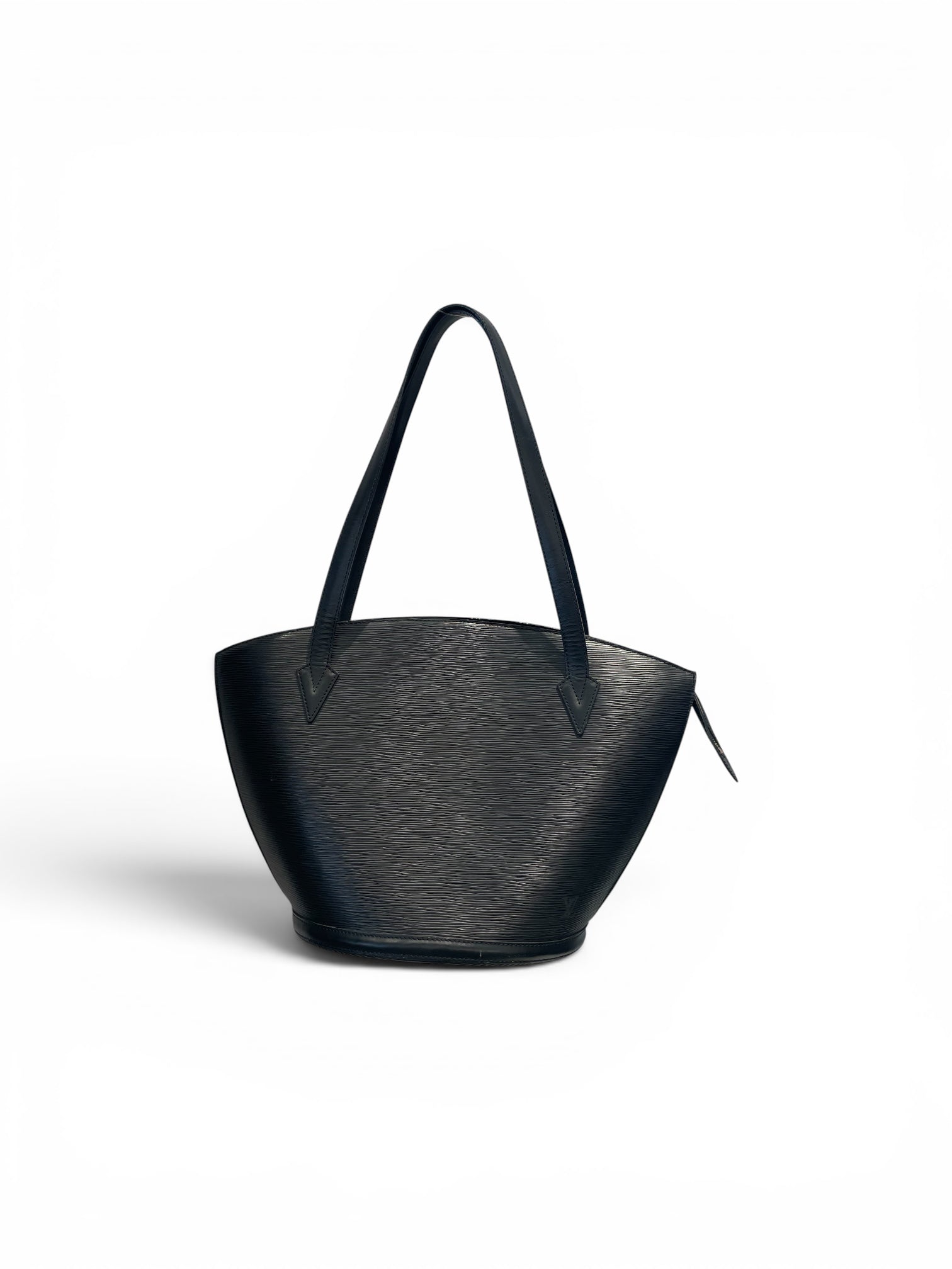 LOUIS VUITTON/Tote Bag/Leather/BLK/LV Saint Jacques Shoulder Bag view 1