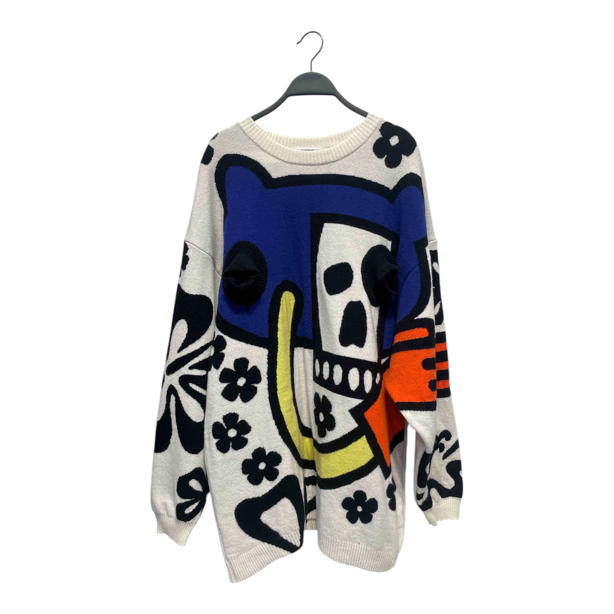 Walter Van Beirendonck/Heavy Sweater/M/All Over Print/Wool/MLT/hEAVY KNIT SWEATER view 1
