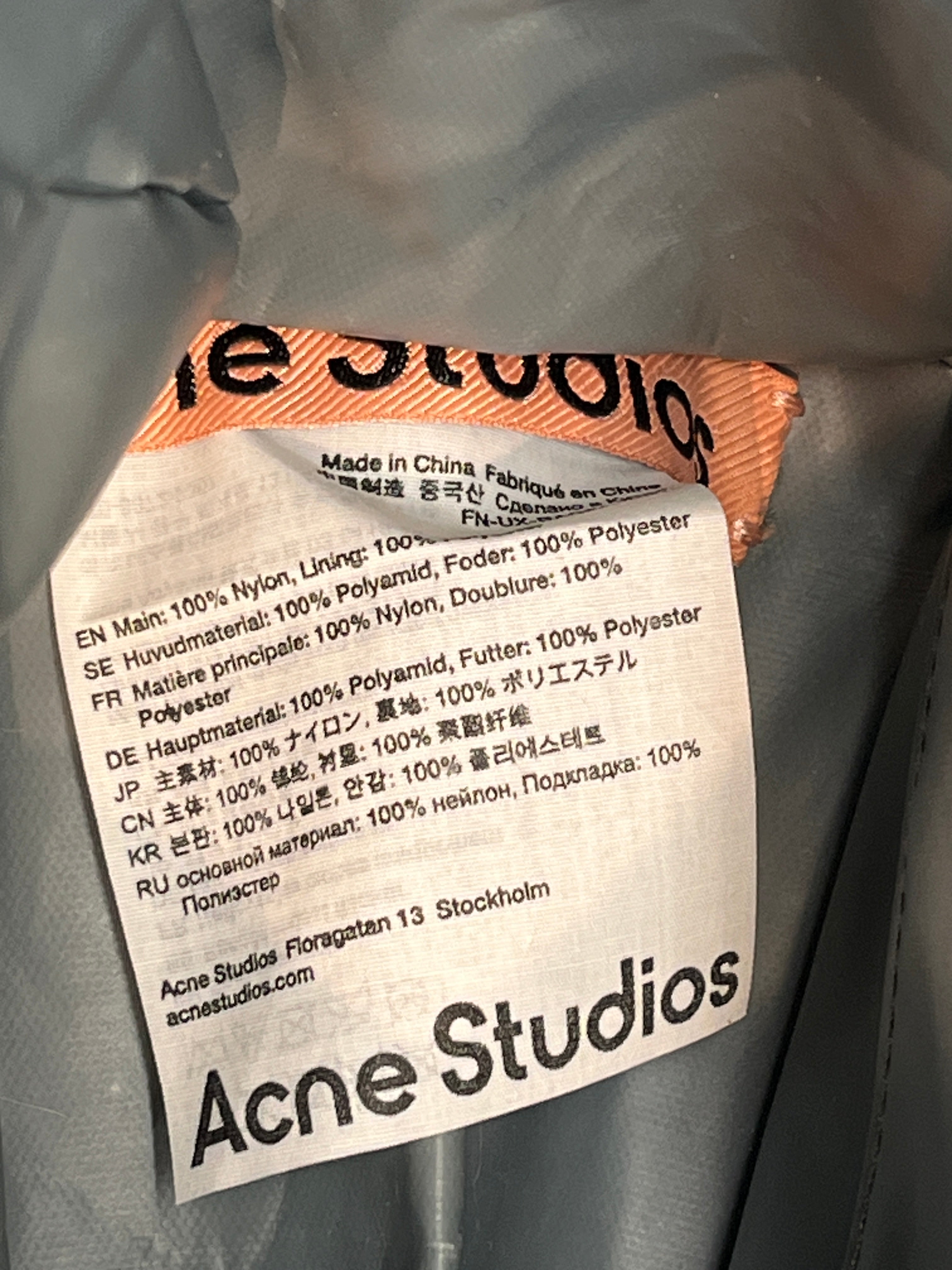 Acne Studios/Backpack/GRY/ view 5