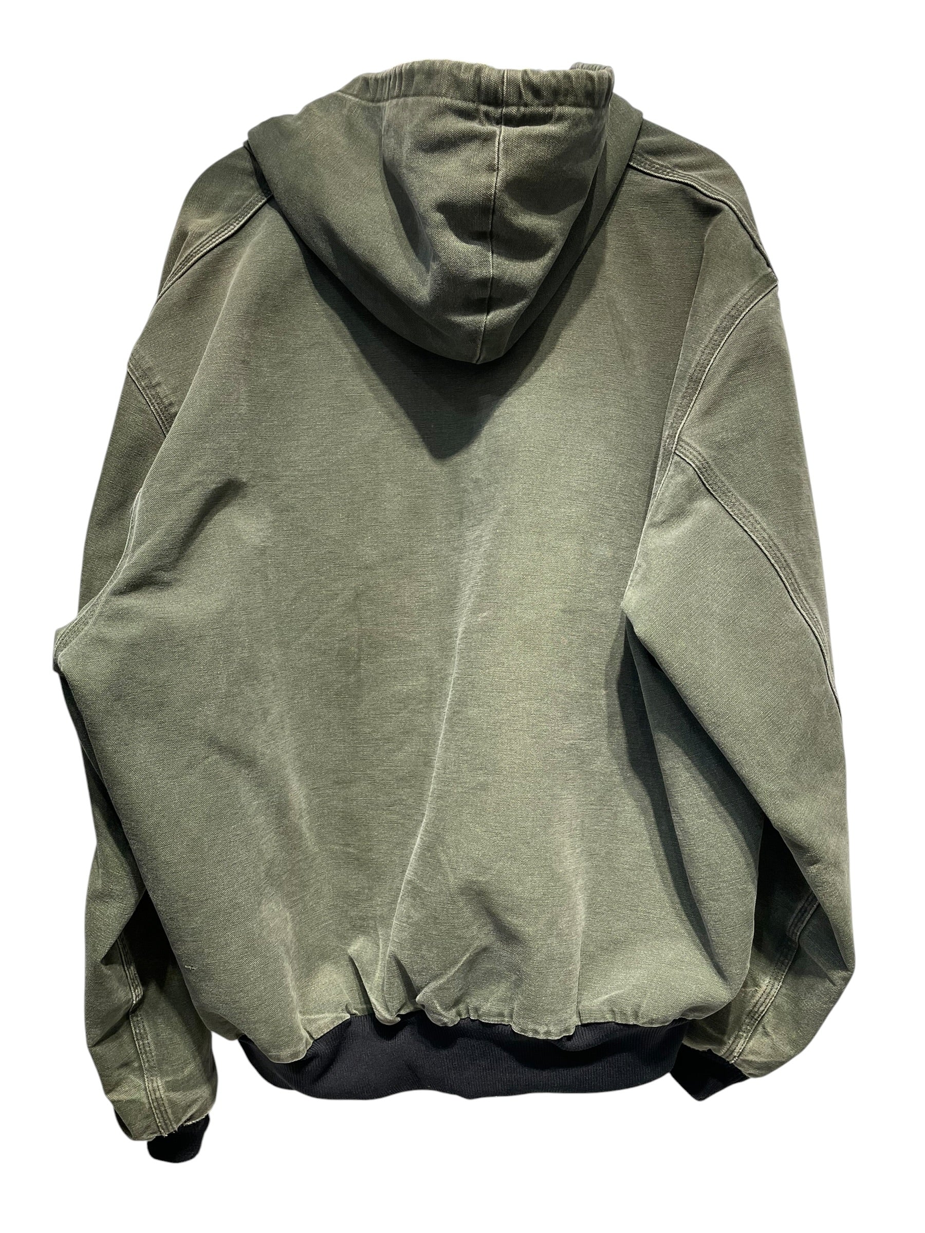 Carhartt/Jacket/OS/Denim/GRN/CENTRAL LINCOLN PATCH view 1