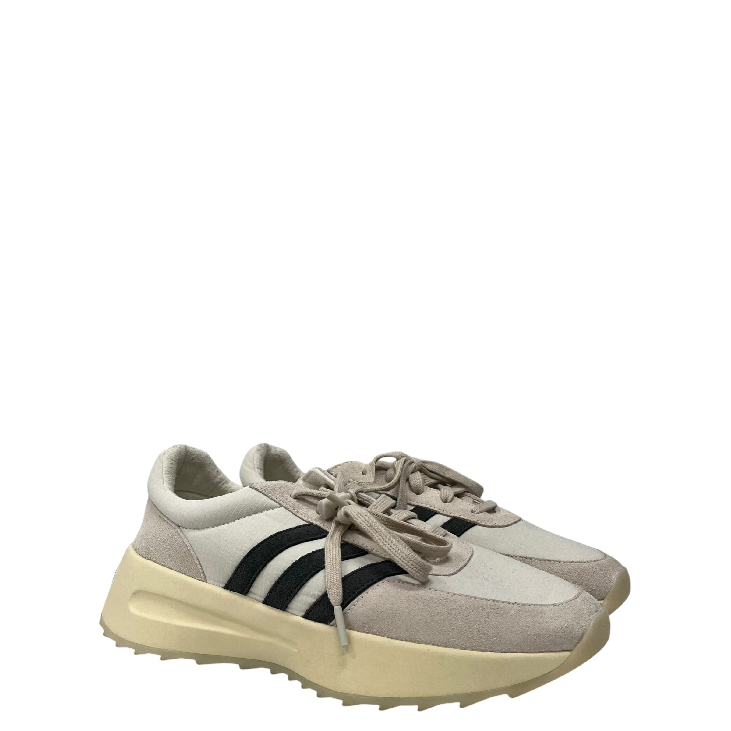 adidas/FEAR OF GOD/Low-Sneakers/US 11/Suede/BEG/Los Angeles Runner view 1