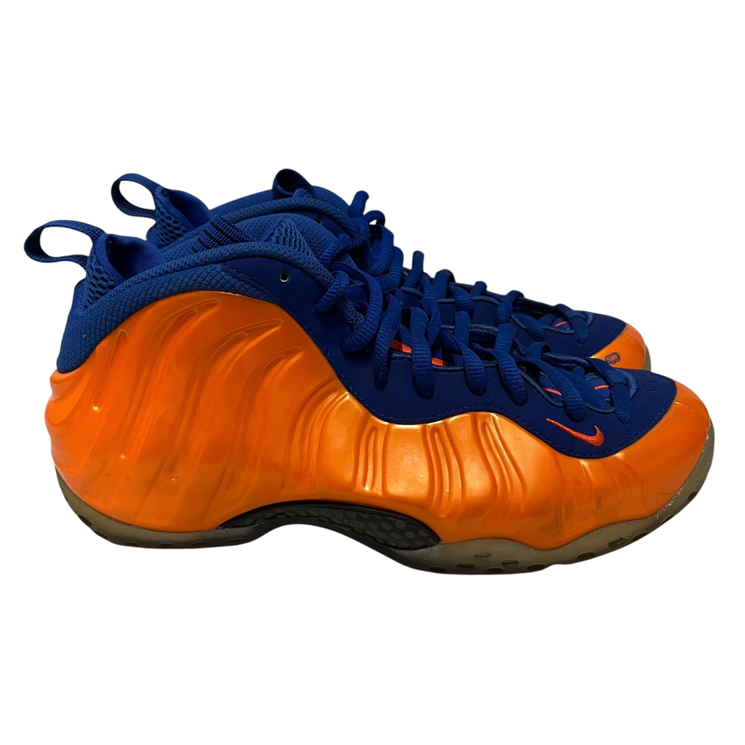 NIKE/Low-Sneakers/US 10/Leather/ORN/foams knicks view 4