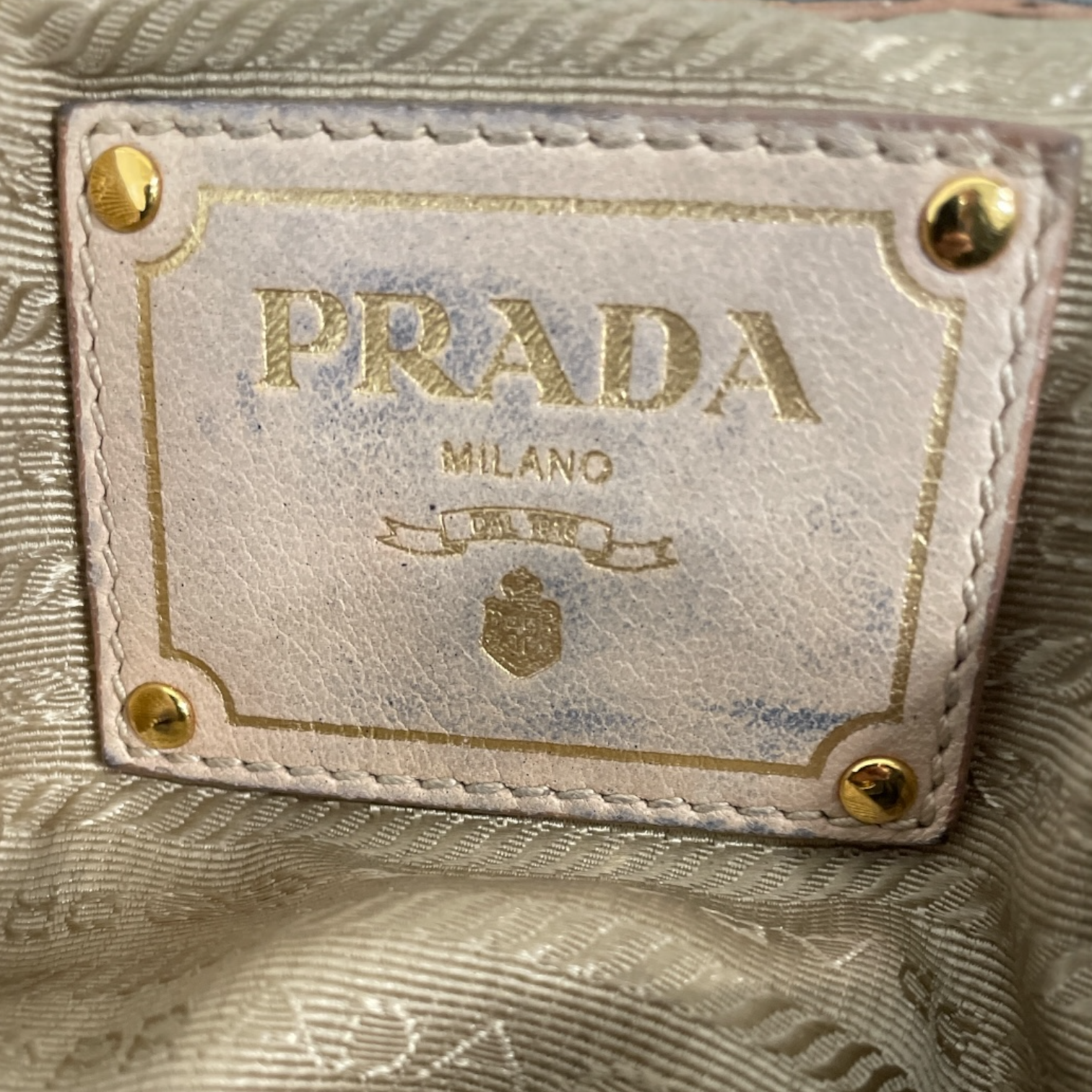 PRADA/Hand Bag/Leather/BLK/BOWS view 5
