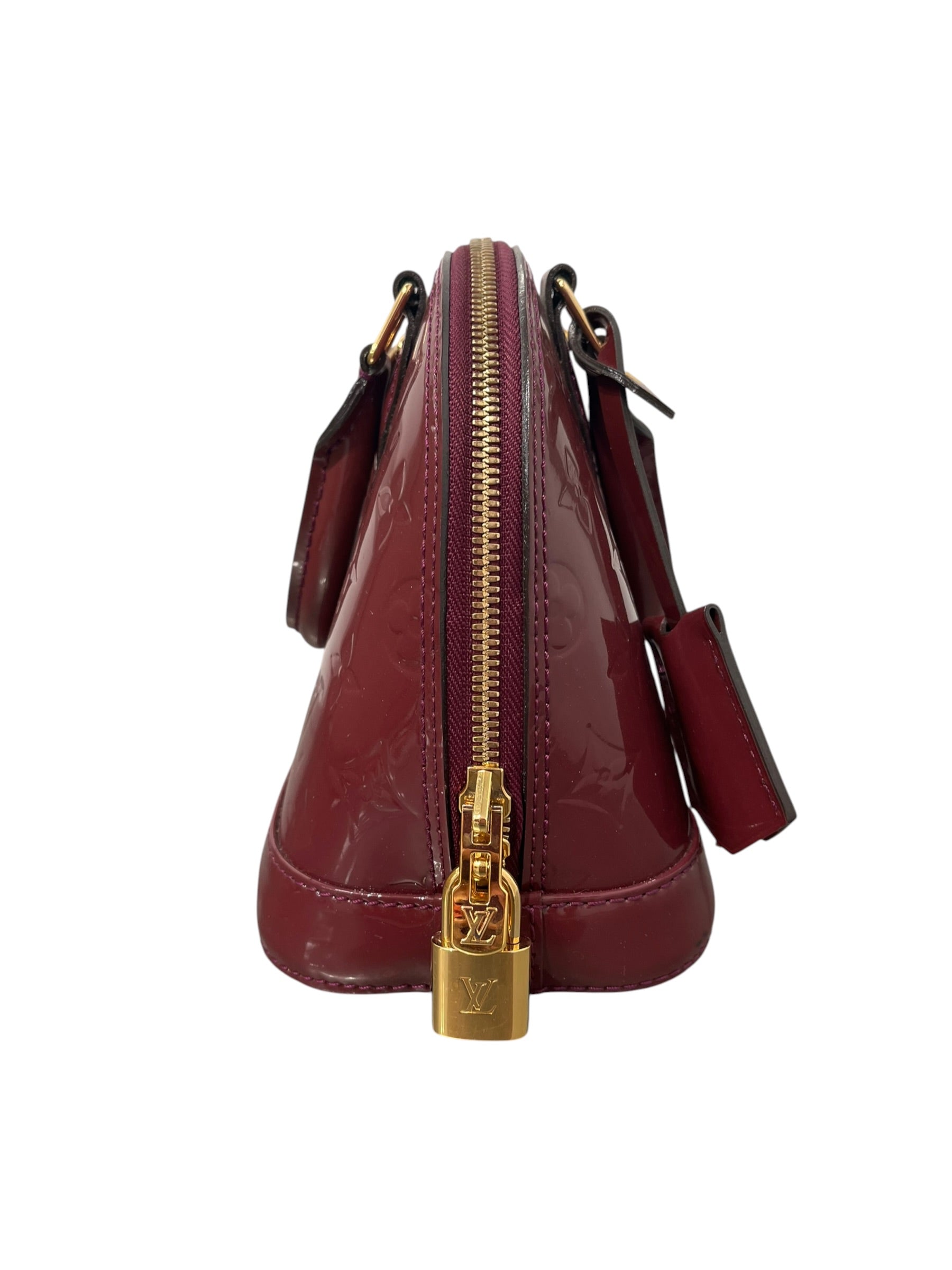 LOUIS VUITTON/Bag/Faux Leather/BRD/VERNIS ALMA view 4