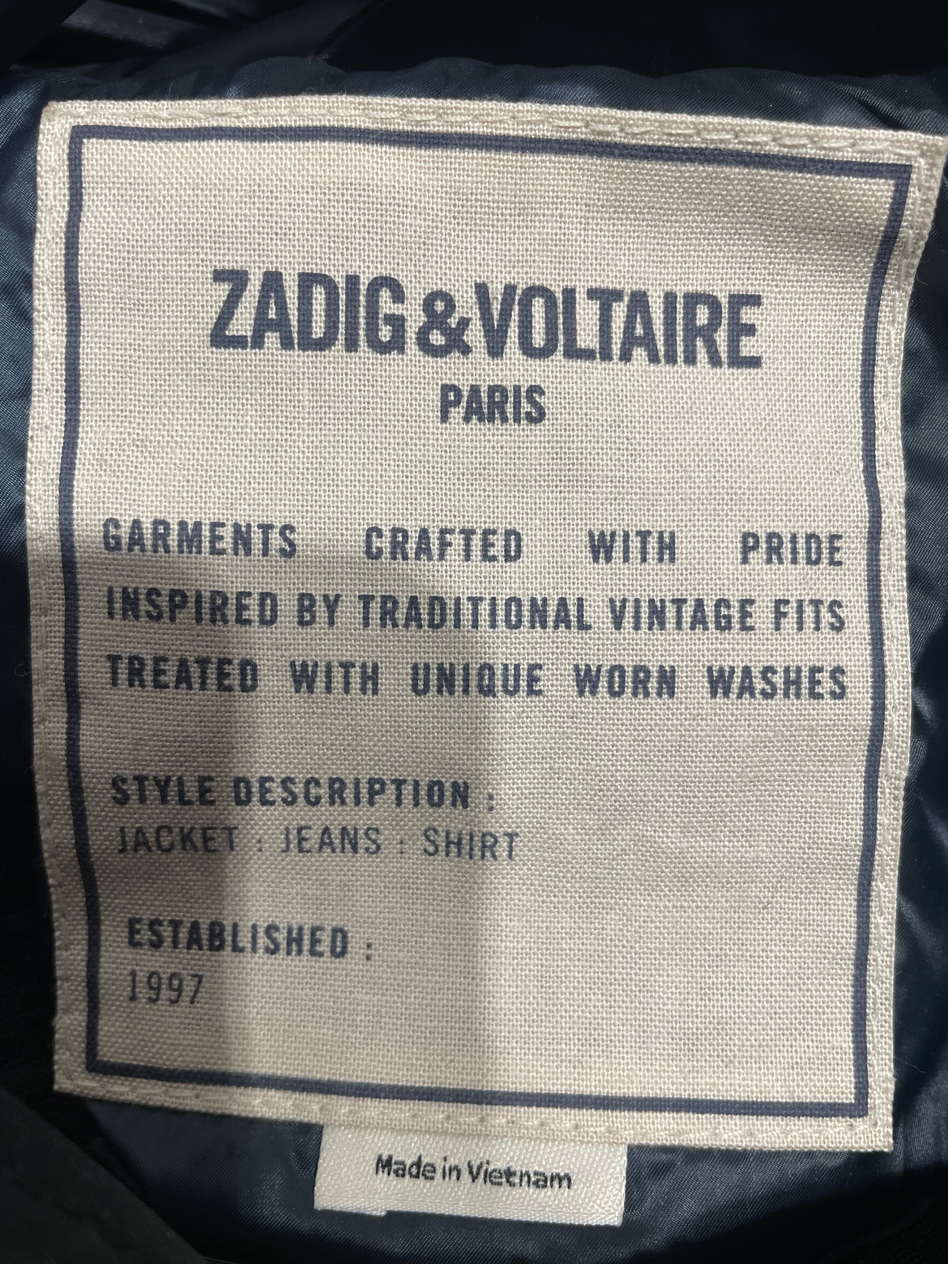 Zadig&Voltaire/Puffer Jkt/XS/Nylon/BLK/Winter Puffer Jkt view 3